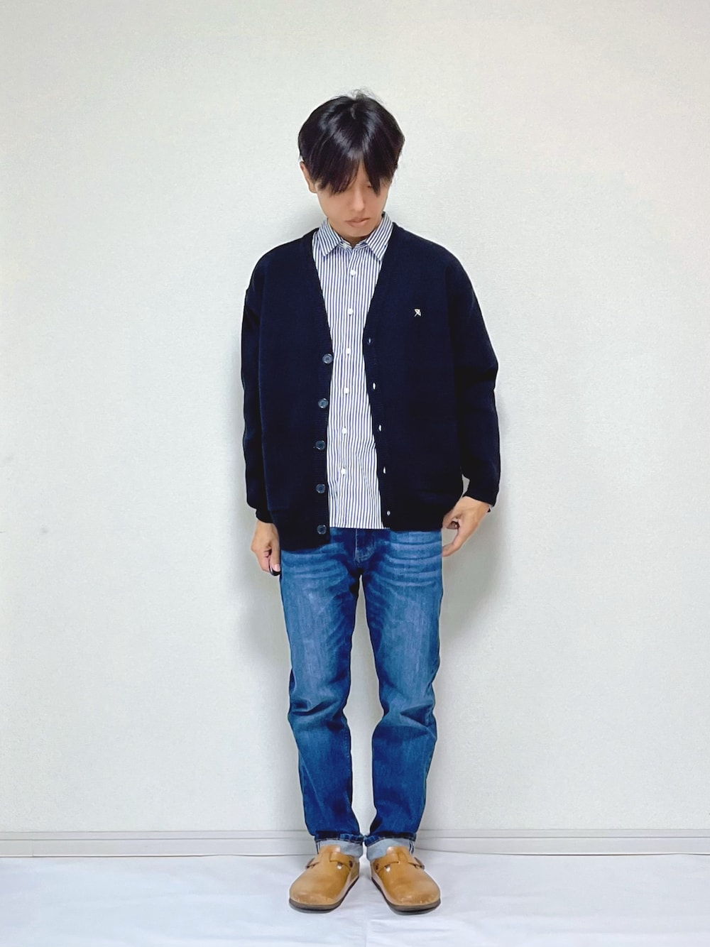 シンプル＆シックなブラックカーディガンコーデ – MIZUJIN WEBSHOP