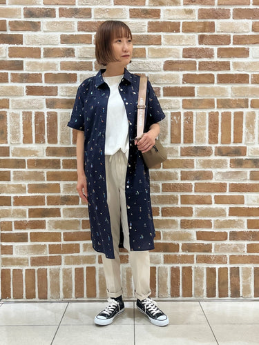 スタッフ激推し!オリジナルアート柄シャツワンピ登場