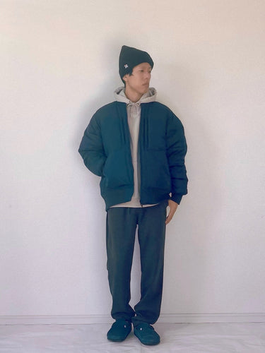 異素材リバーシブルが魅力のMA-1ダウンでつくる軽快カジュアル