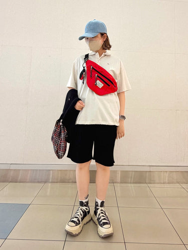 『フェスコーデ☀️』 ハーフパンツで夏らしいコーデ