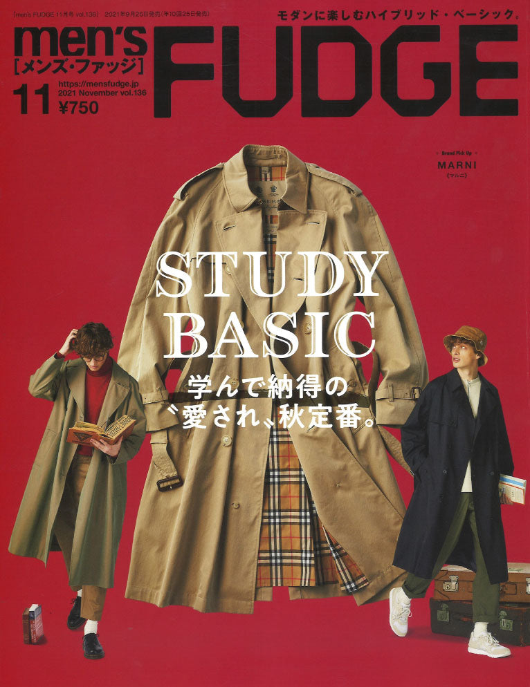 men's FUDGE 11月号 (9月25日発売) – MIZUJIN WEBSHOP