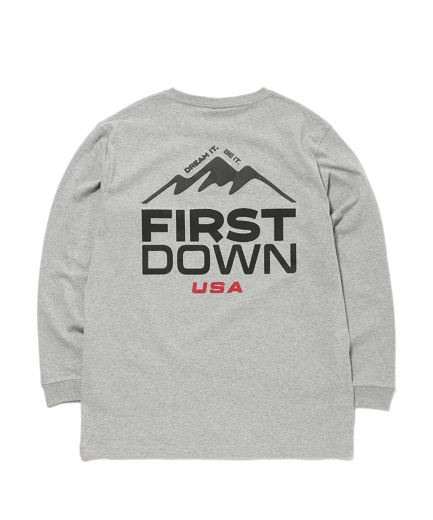 プリント ロングスリーブ TEE コットン ジャージ | L/S TEE COTTON JERSEY