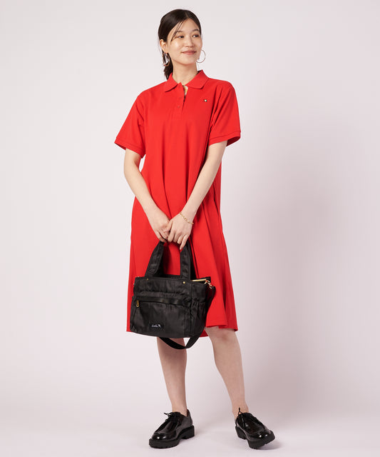 Arnold Palmer 【ポイント5倍】Aライン ポロワンピース