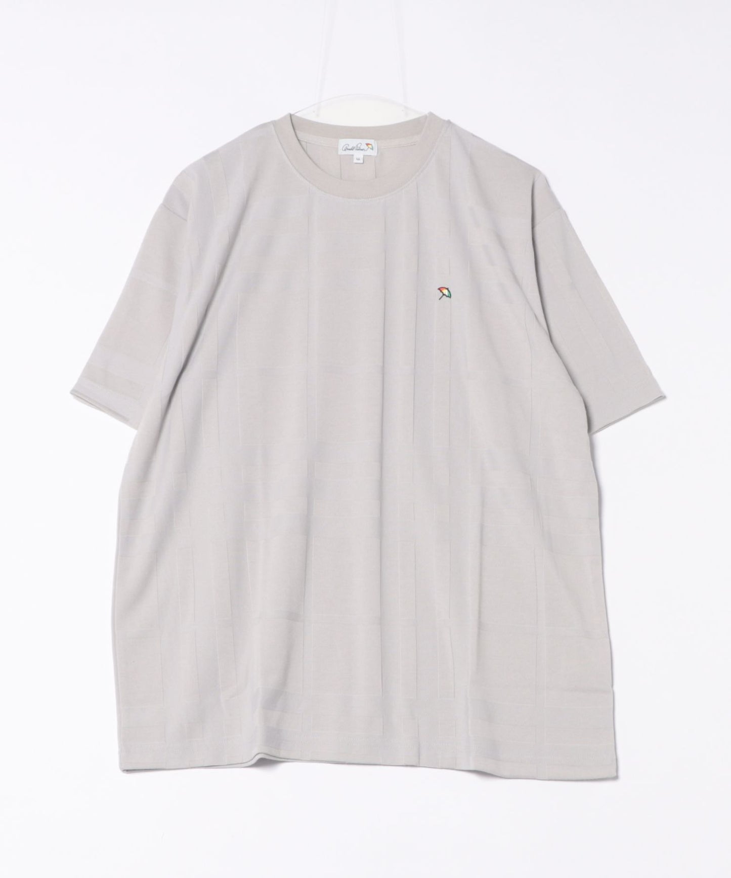 リンクスジャガード クルーネックTシャツ