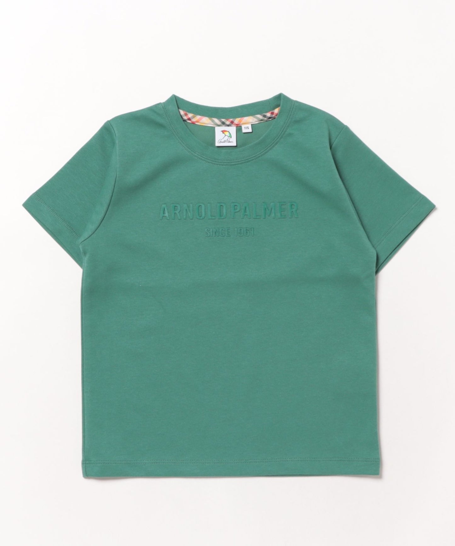 【汗染み防止】エンボスプリントTシャツ【キッズ】