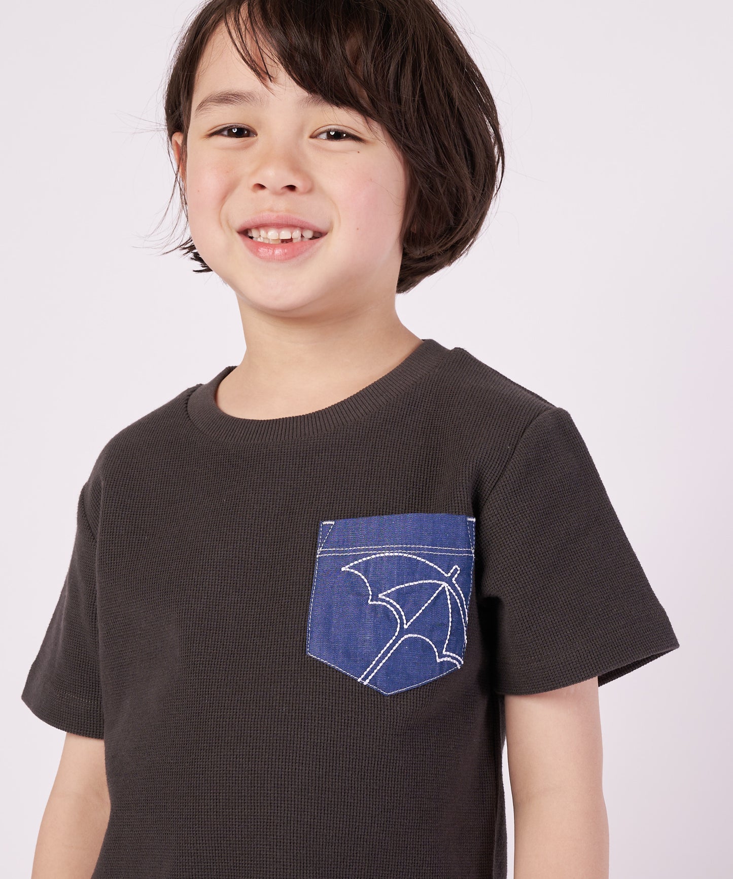 サーフニット 異素材ポケット Tシャツ【キッズ】