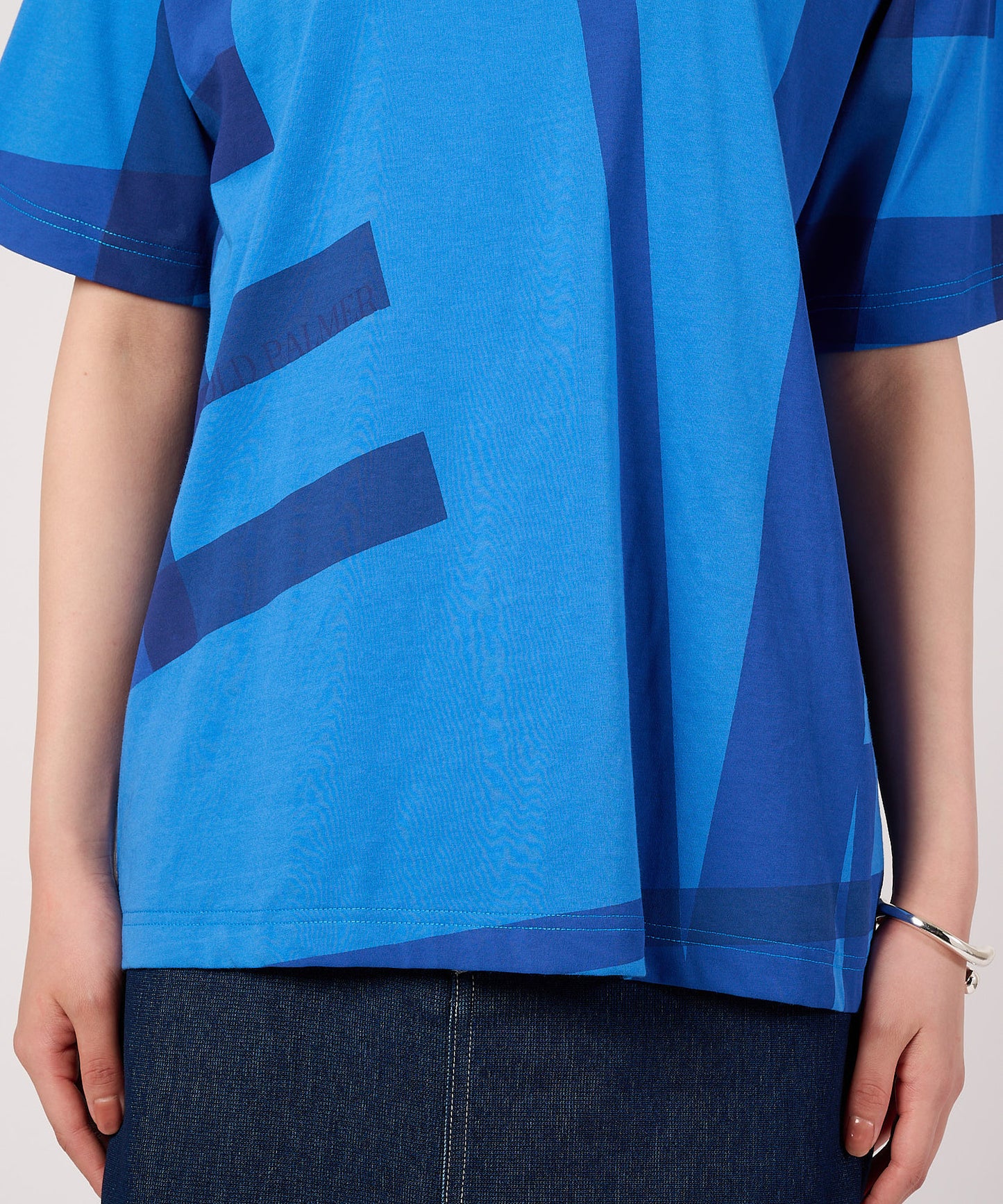 シェア ランダムチェックTシャツ
