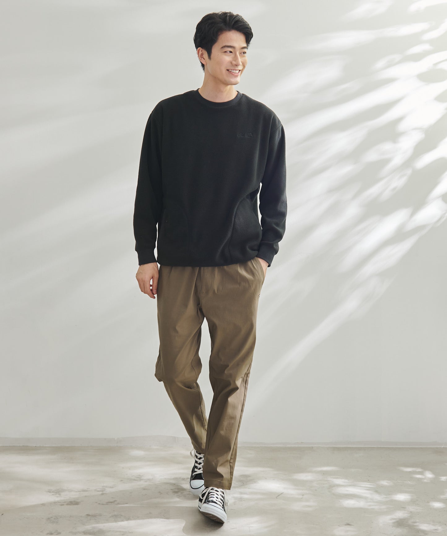 バルキーフリースプルオーバー