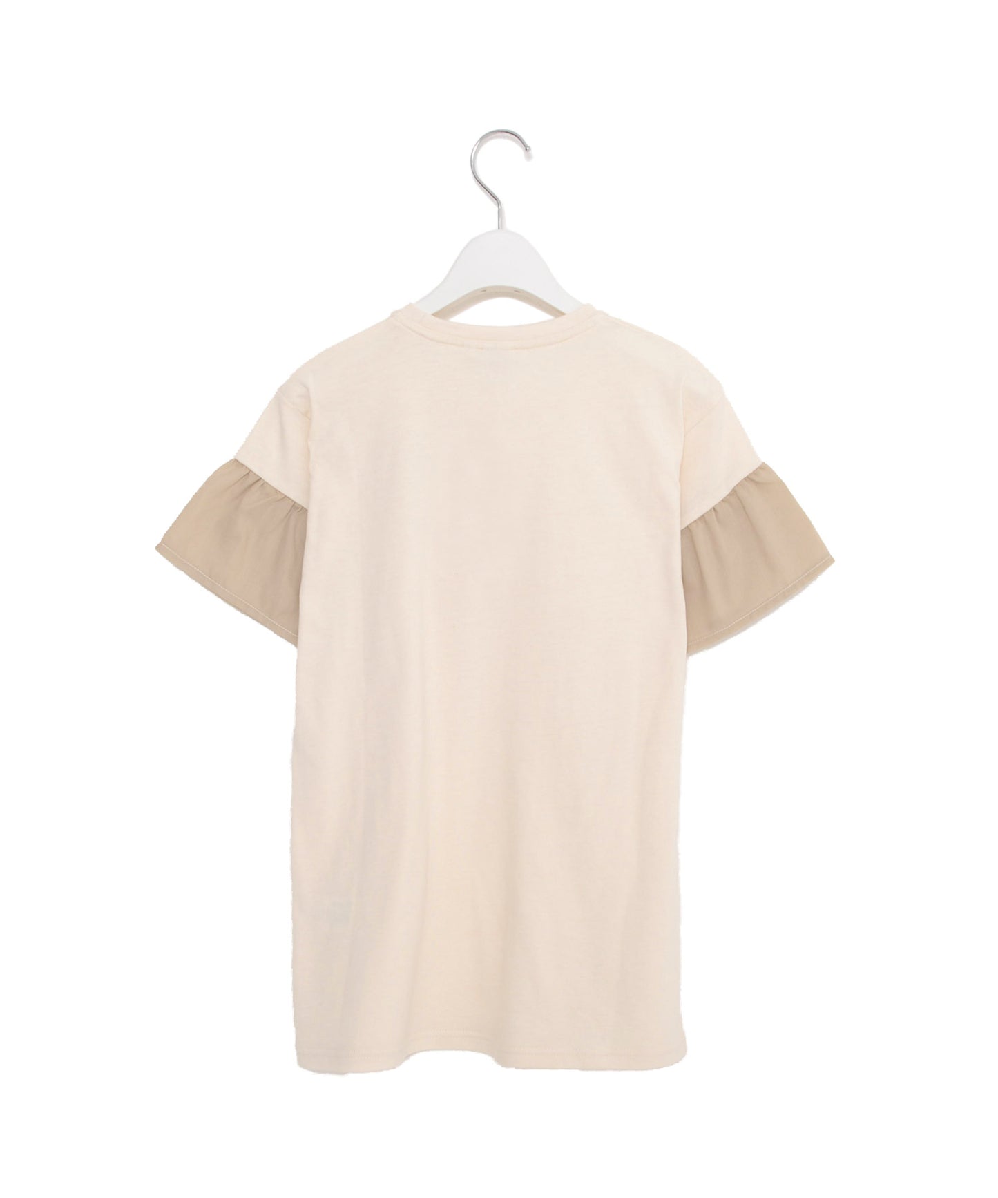 フリルスリーブTシャツ ワンピース【キッズ】