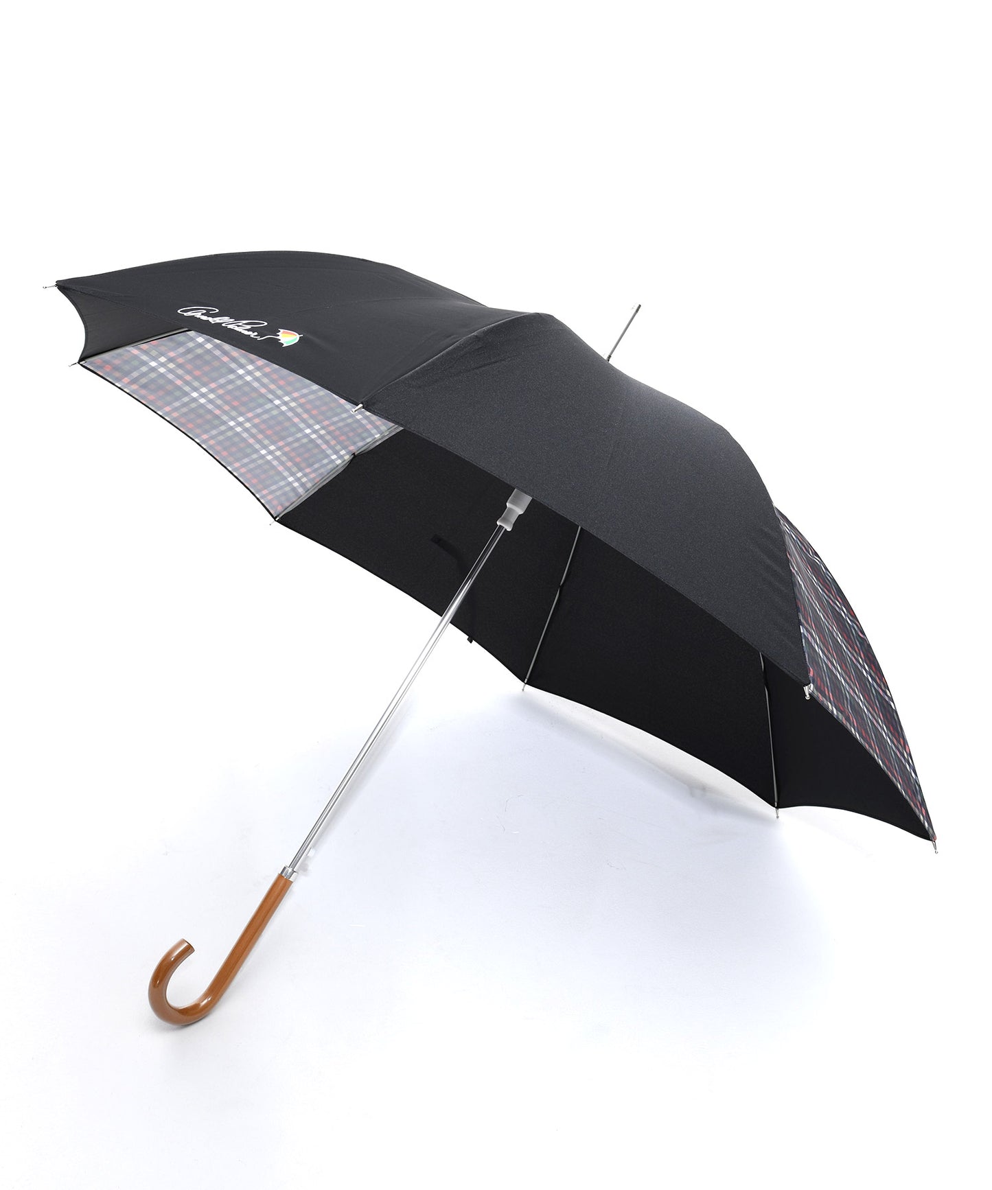 【残り3点】パネルパーマーチェック晴雨兼用 シェア長傘 ※ラッピング対応不可