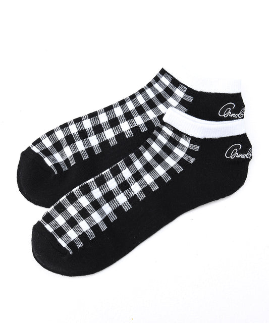 Arnold Palmer ギンガム スニーカーソックス