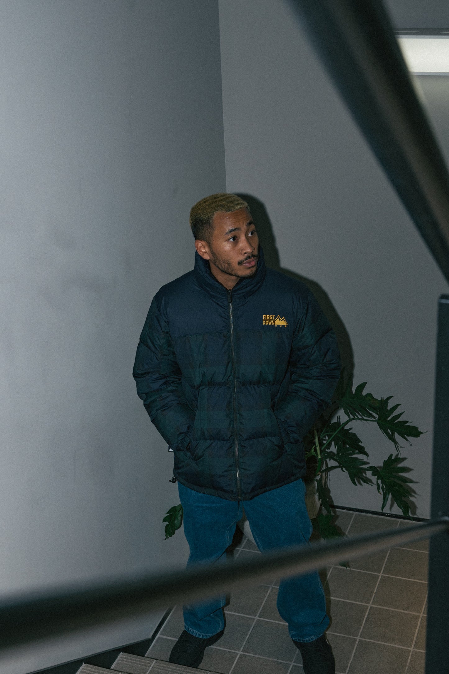 バブルダウンジャケット|Kinetics × FIRST DOWN BUBBLE DOWN JACKET
