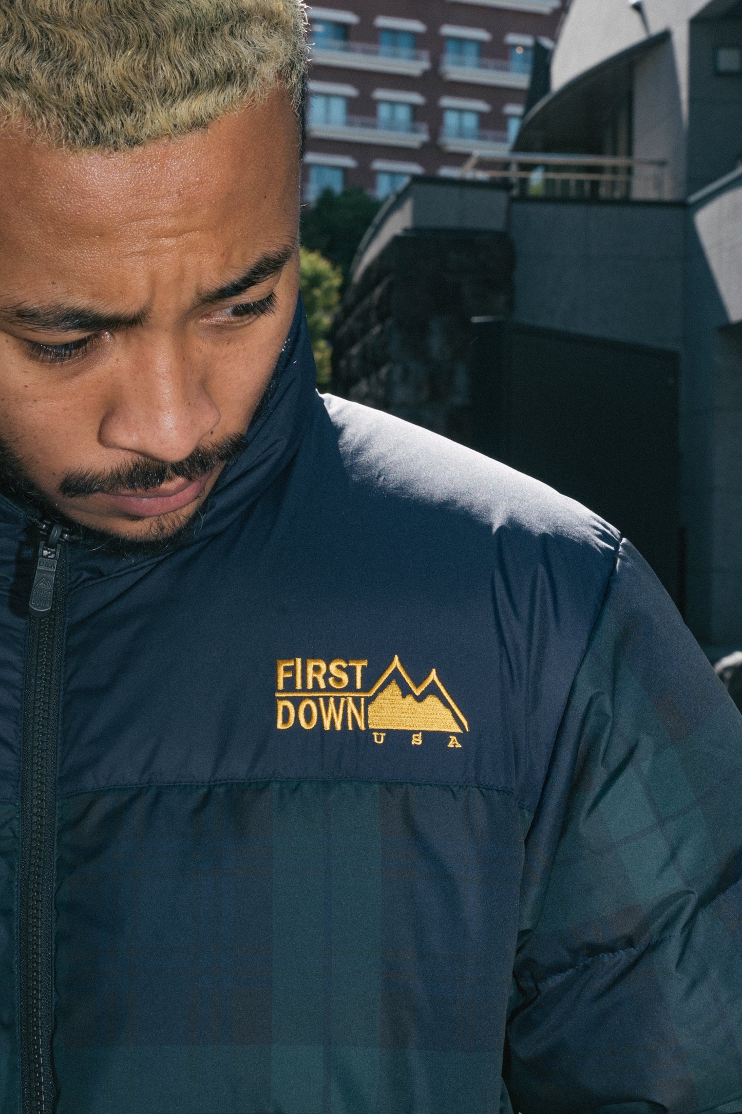 バブルダウンジャケット|Kinetics × FIRST DOWN BUBBLE DOWN JACKET