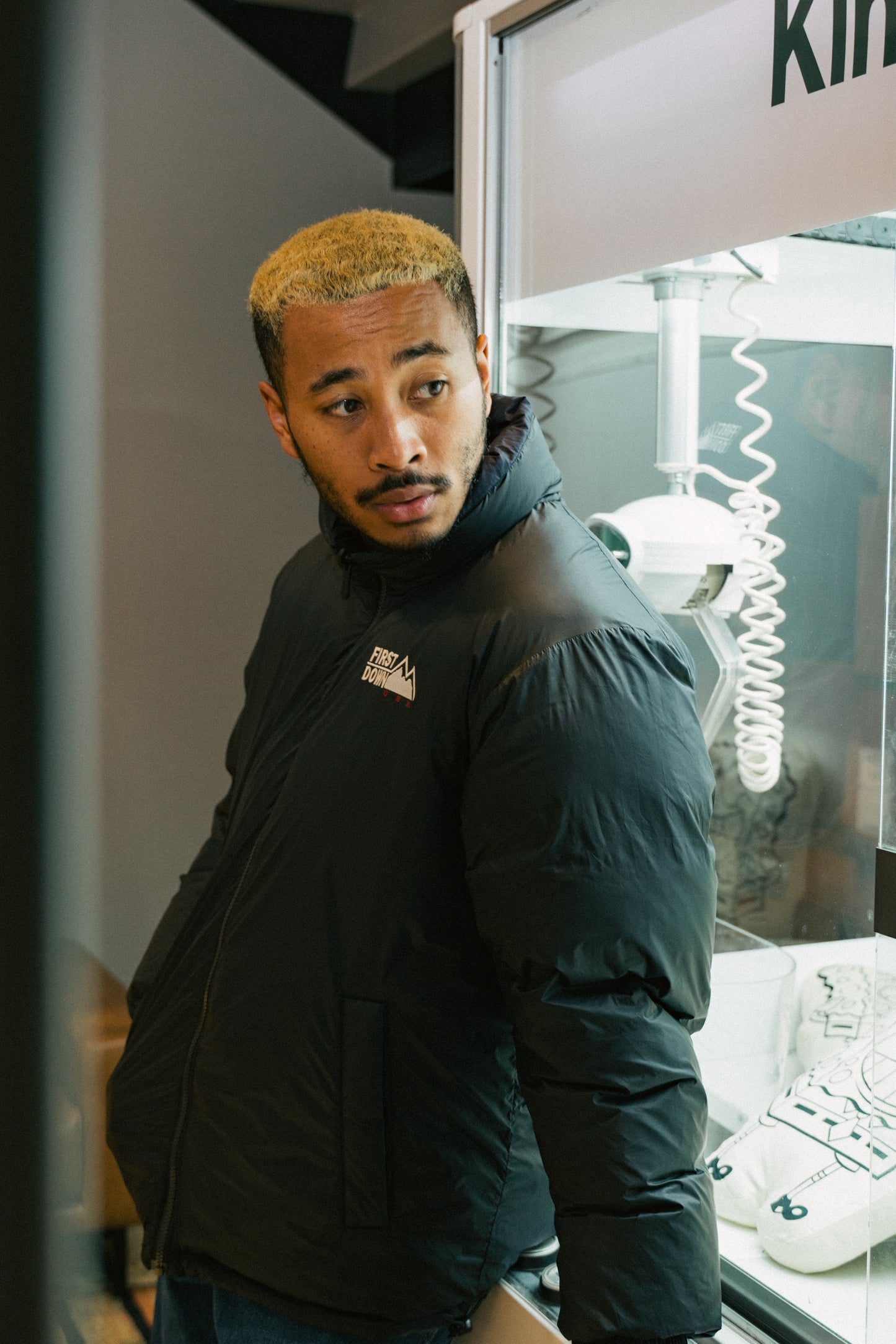 バブルダウンジャケット|Kinetics × FIRST DOWN BUBBLE DOWN JACKET