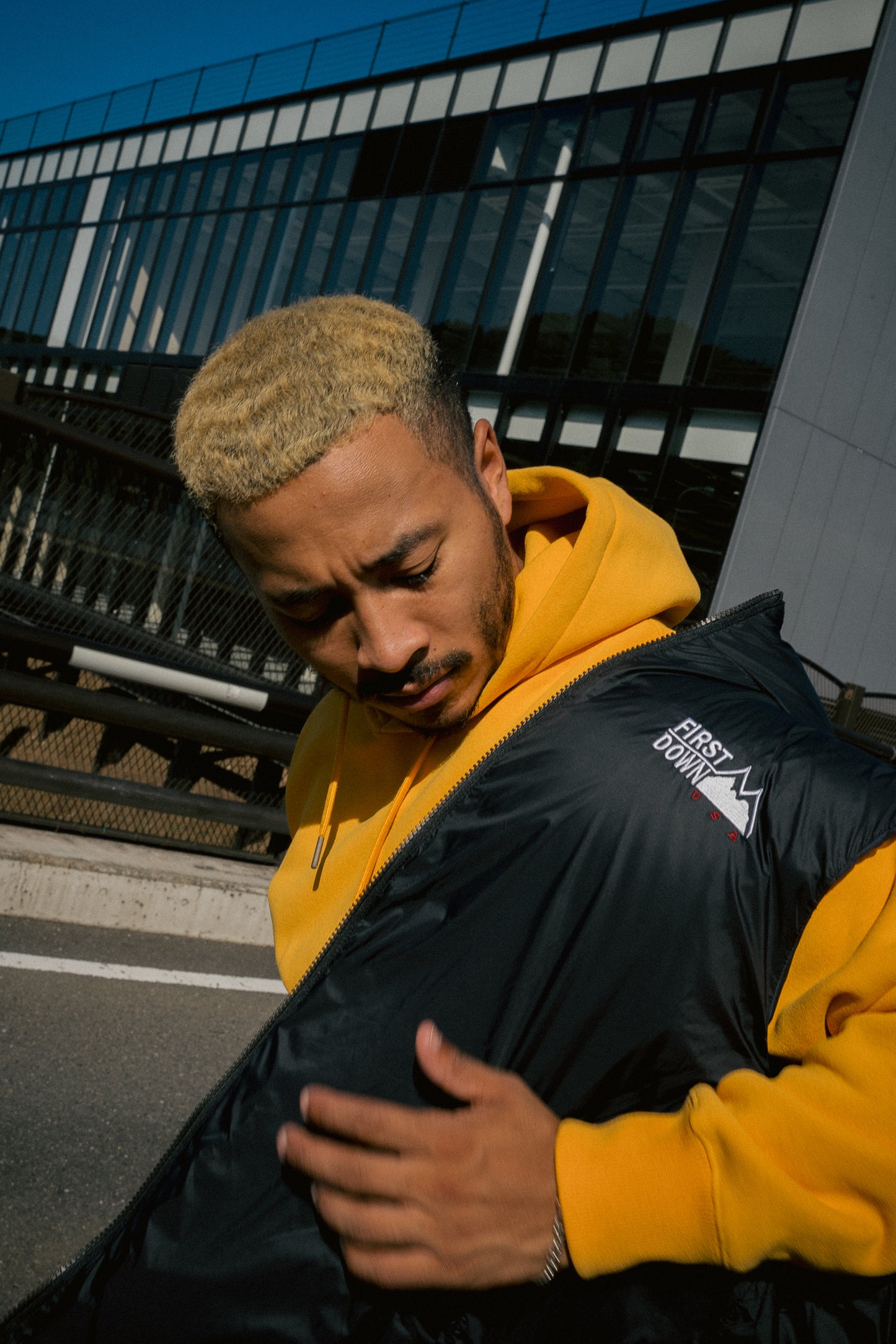 【ラスト1点】バブルダウンベスト|Kinetics × FIRST DOWN BUBBLE DOWN VEST