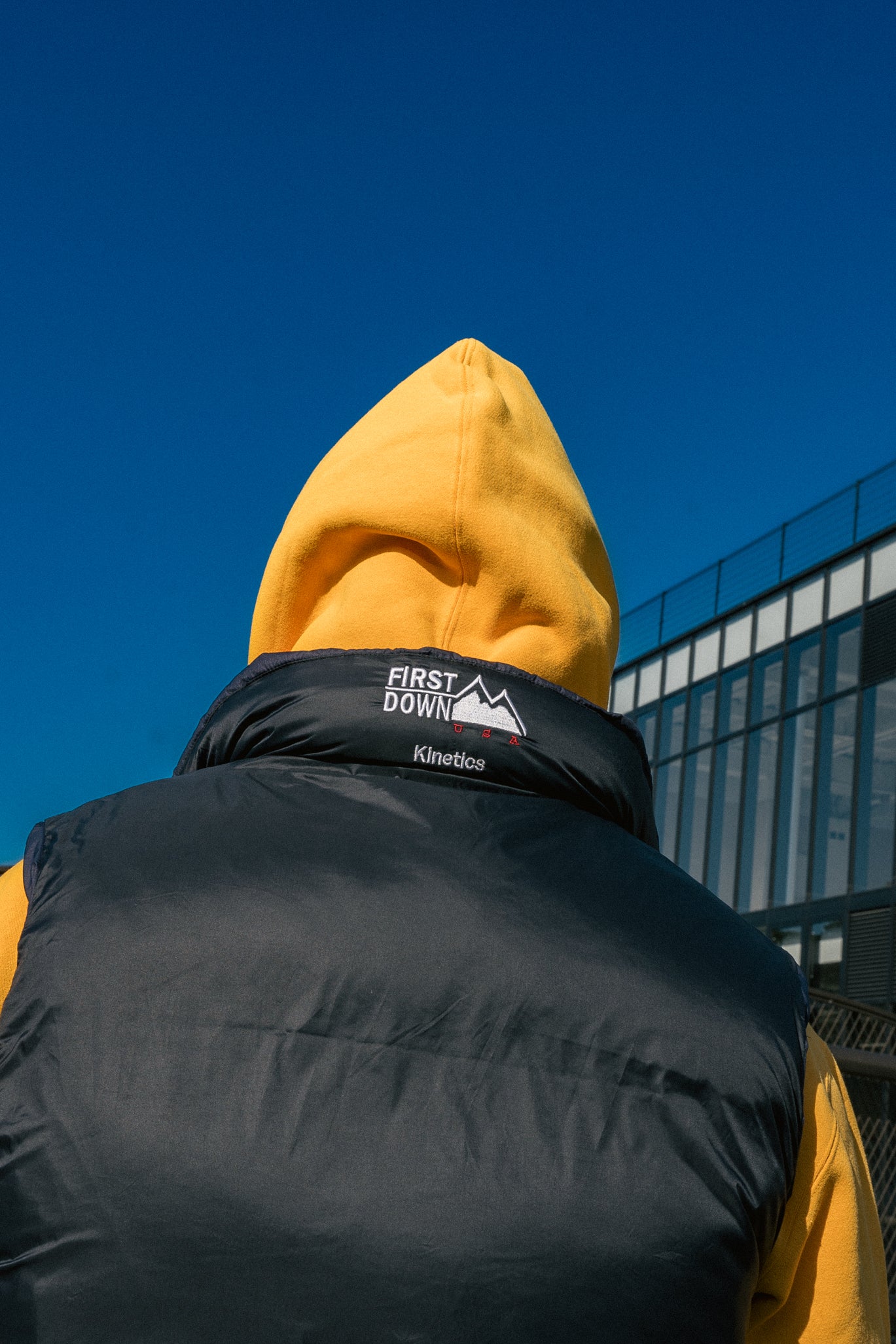 【ラスト1点】バブルダウンベスト|Kinetics × FIRST DOWN BUBBLE DOWN VEST