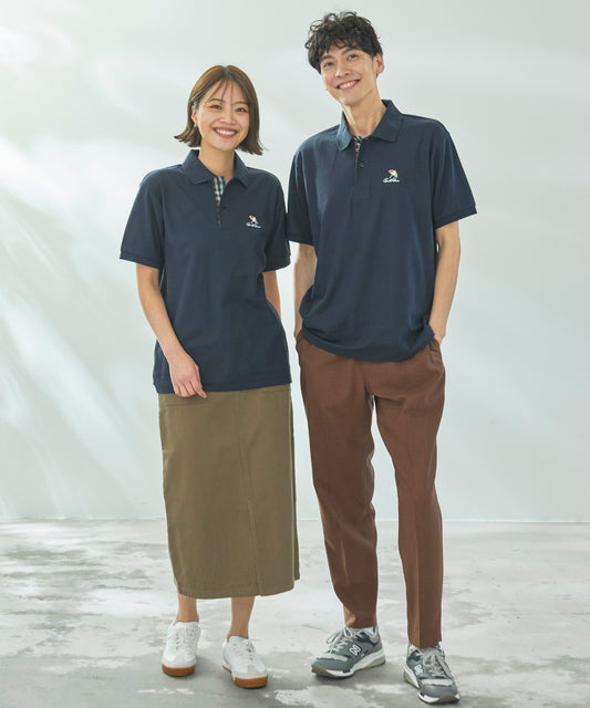 Arnold Palmer シェア カノコ ワンポイント刺繍半袖ポロシャツ FUDGE 8月号 雑誌掲載