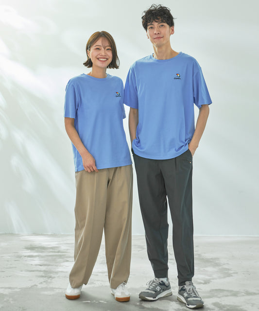 Arnold Palmer シェア カノコ ワンポイント刺繍Tシャツ