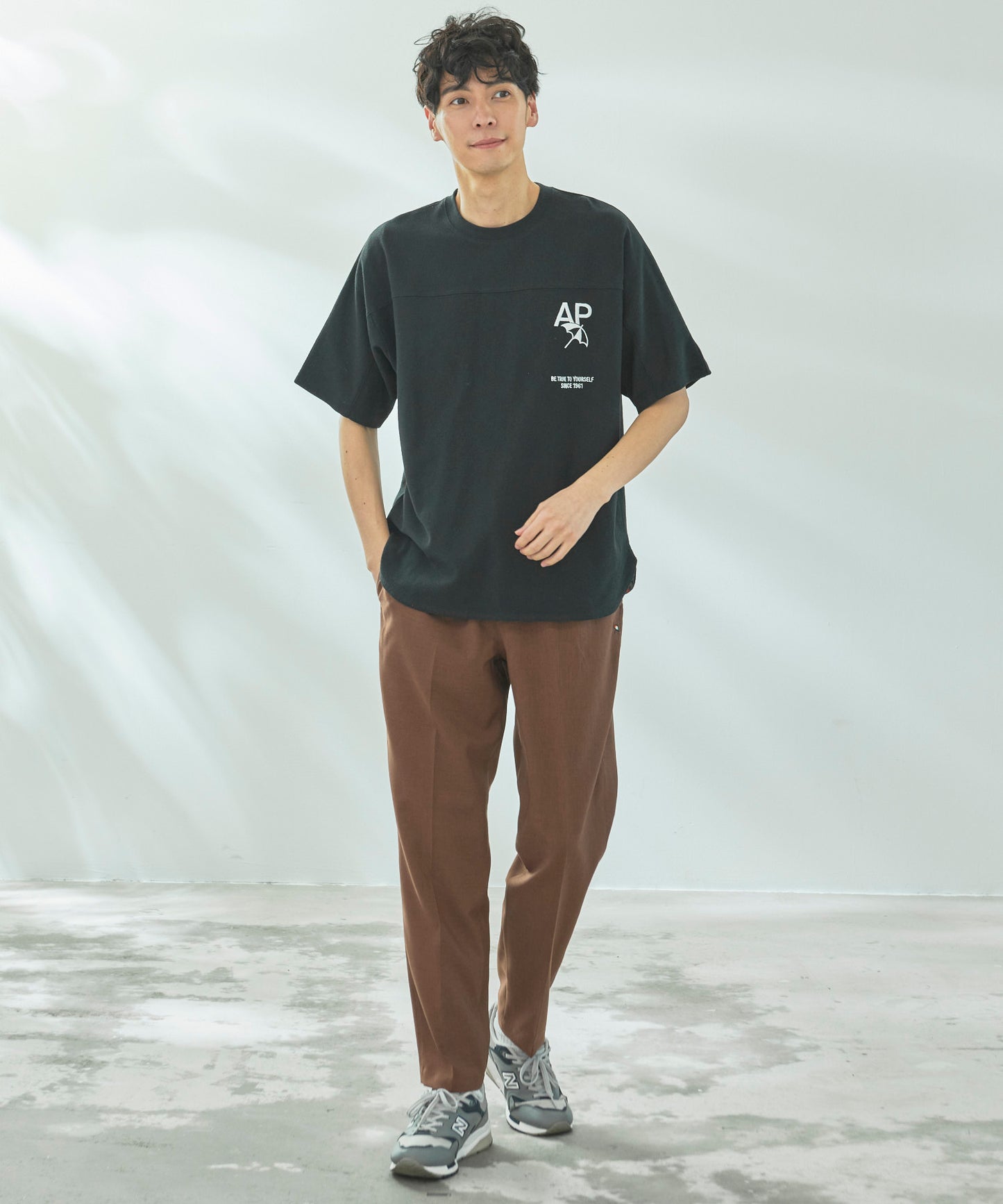 APロゴ シェア フットボールTシャツ