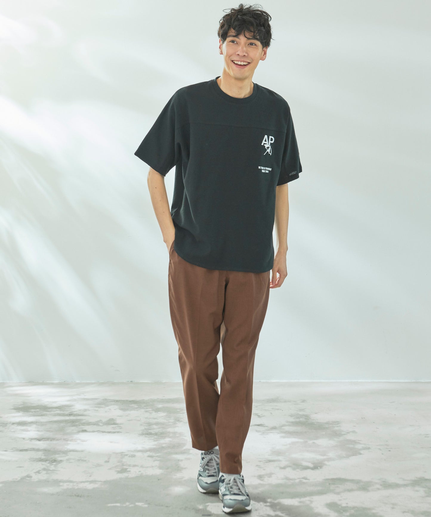 APロゴ シェア フットボールTシャツ