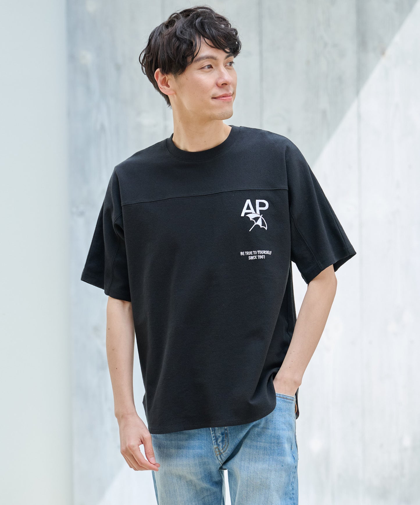 APロゴ シェア フットボールTシャツ