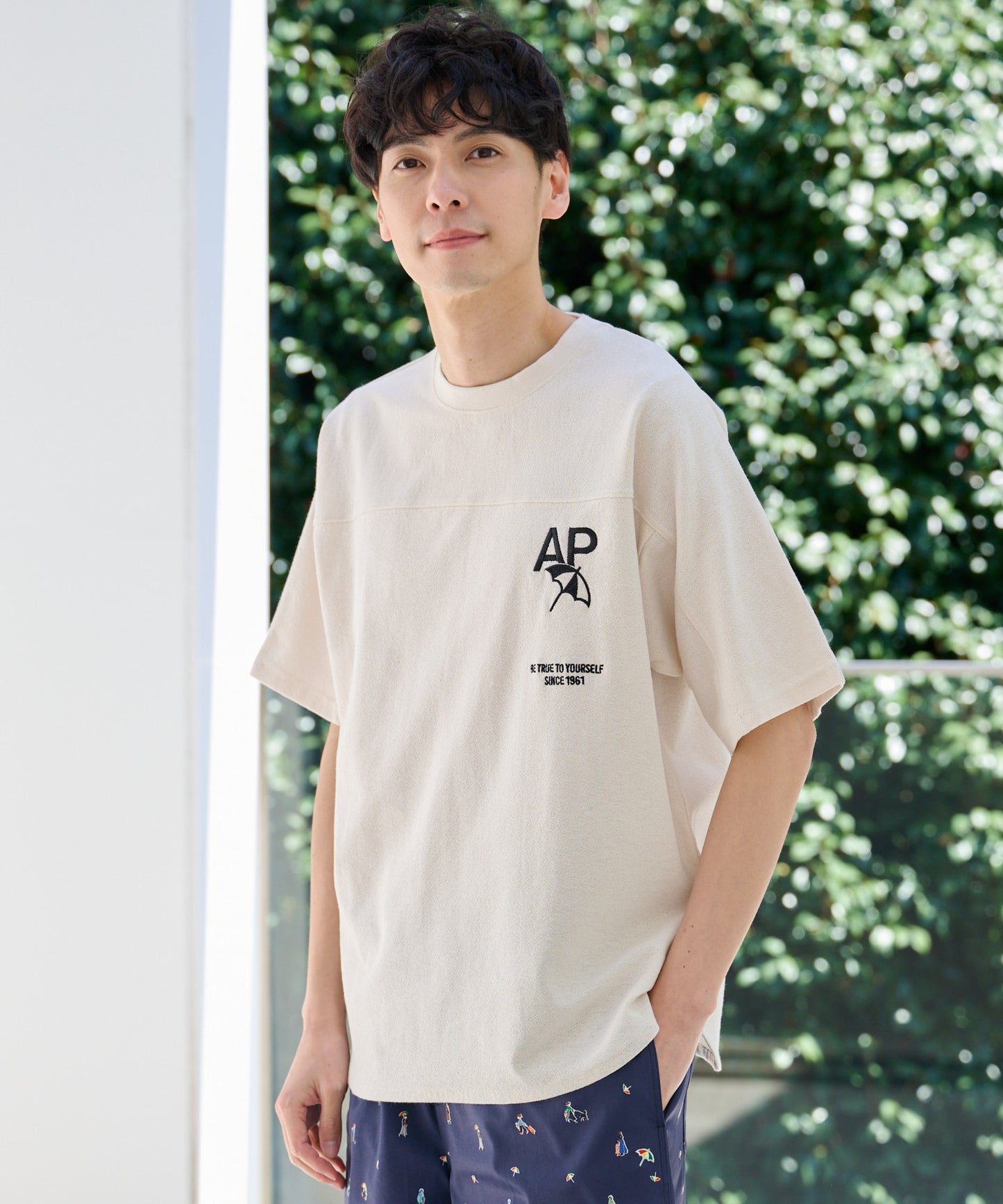 APロゴ シェア フットボールTシャツ