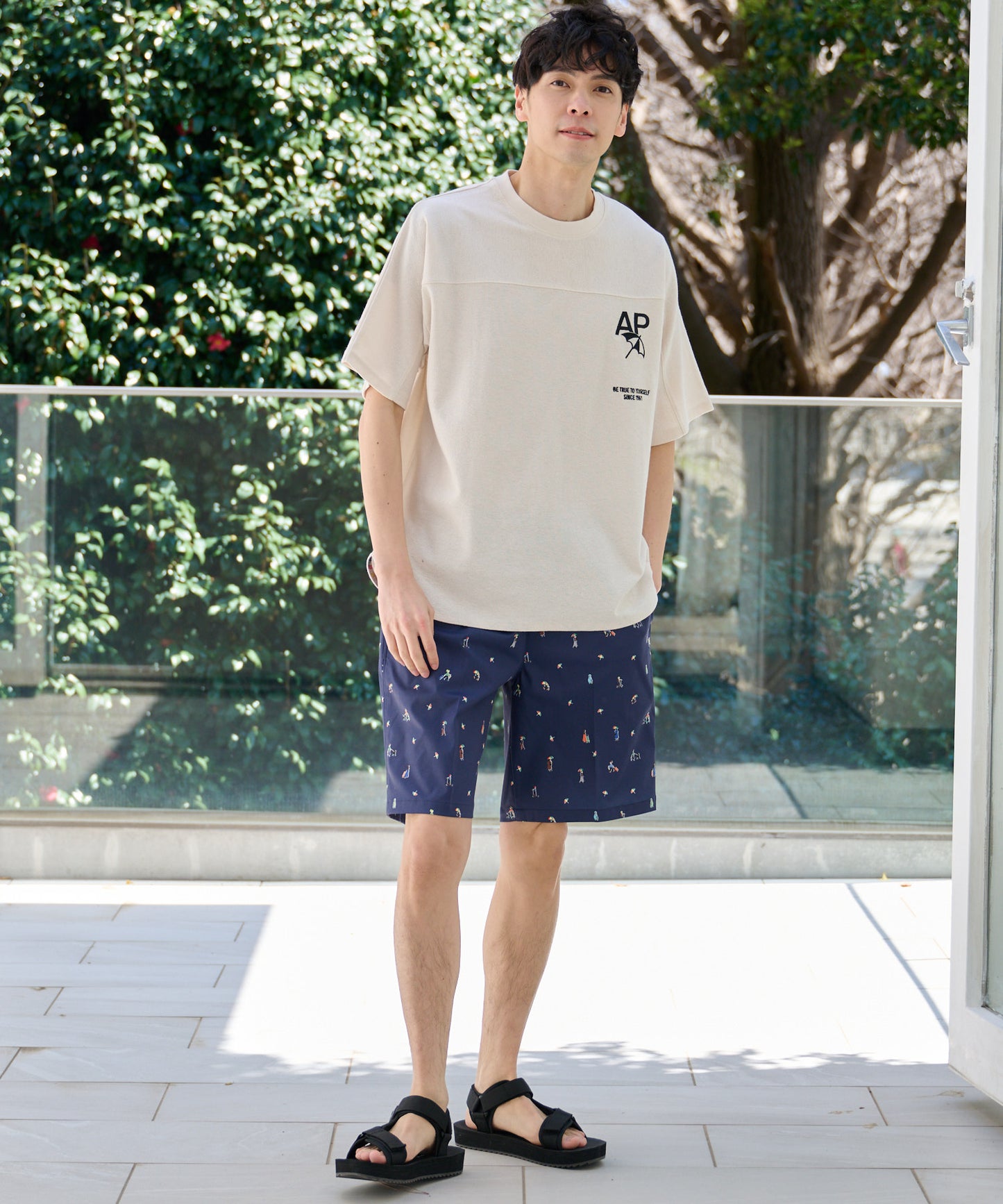 APロゴ シェア フットボールTシャツ