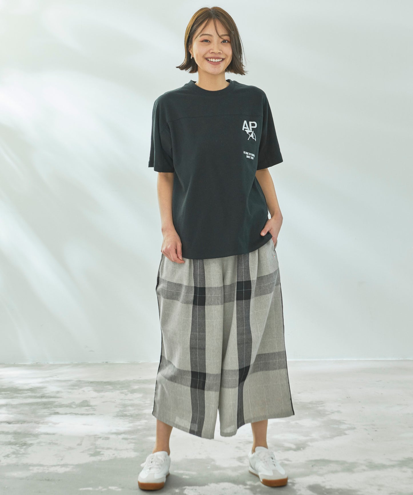 APロゴ シェア フットボールTシャツ