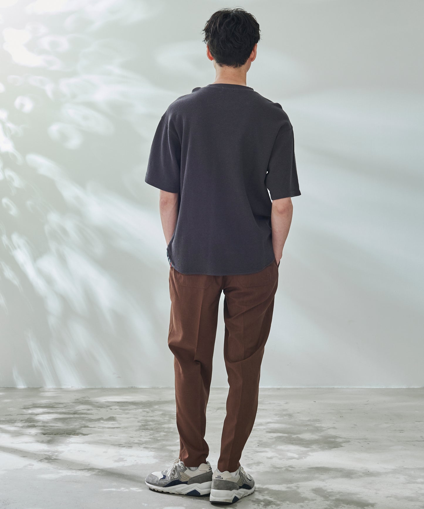 寄り添うリネン シェア Tシャツ
