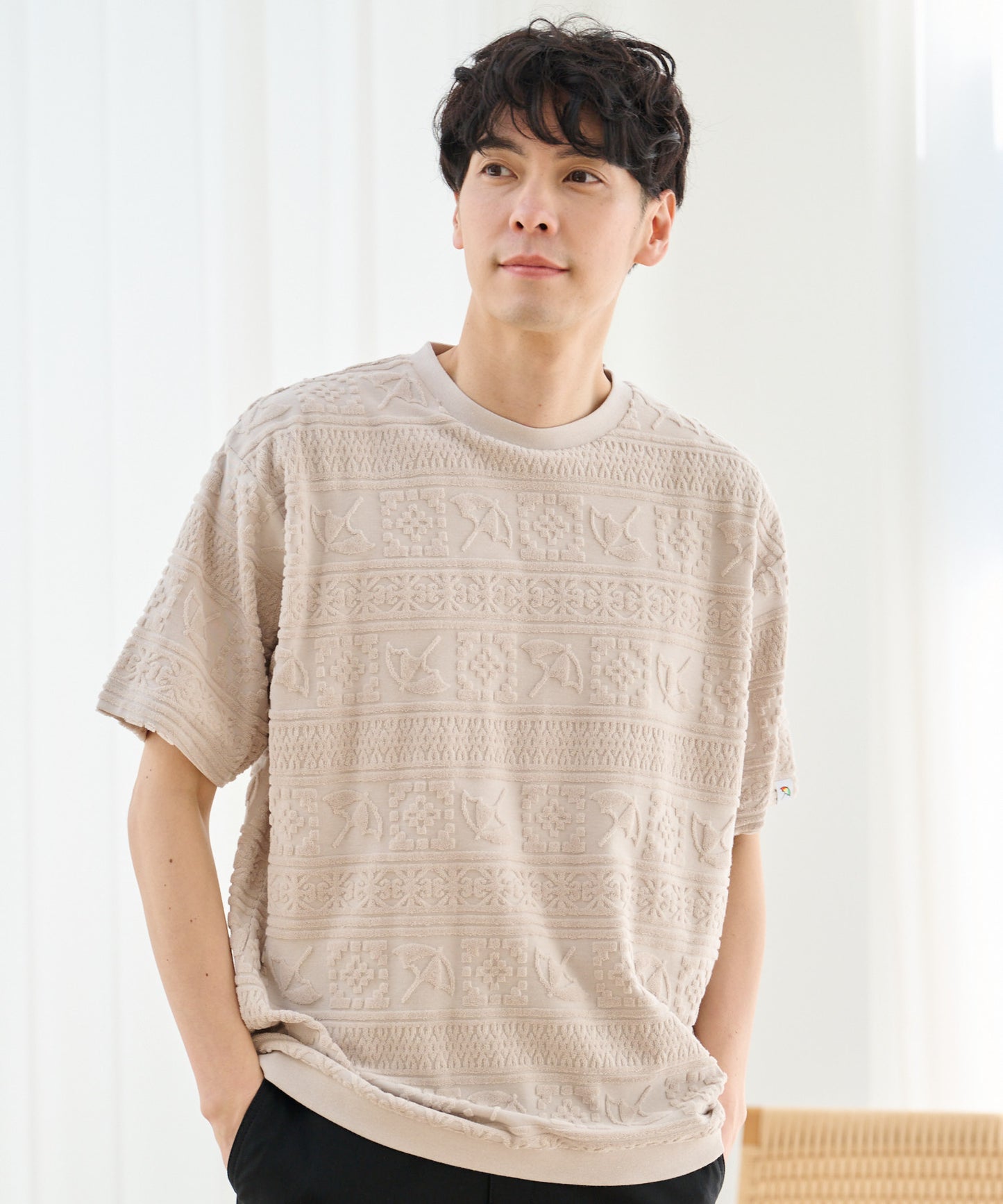 【予約アイテム】シェア アンブレラ パイルジャガードTシャツ