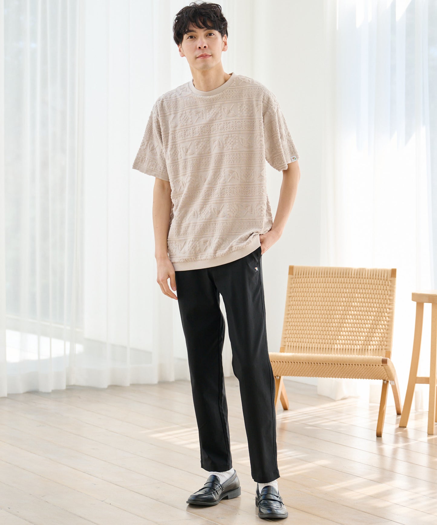 【予約アイテム】シェア アンブレラ パイルジャガードTシャツ