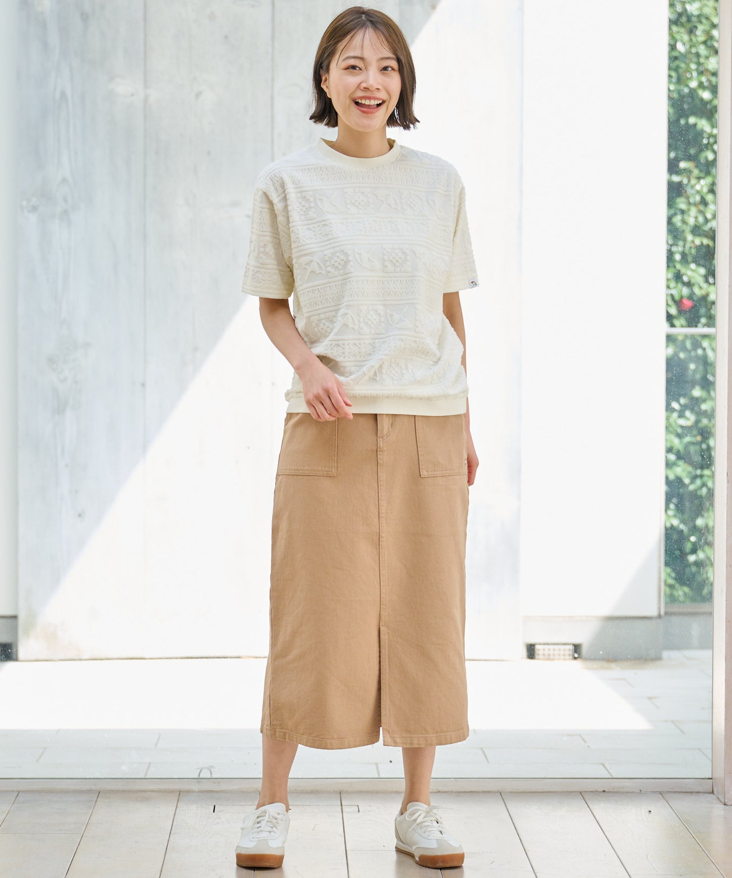 【予約アイテム】シェア アンブレラ パイルジャガードTシャツ