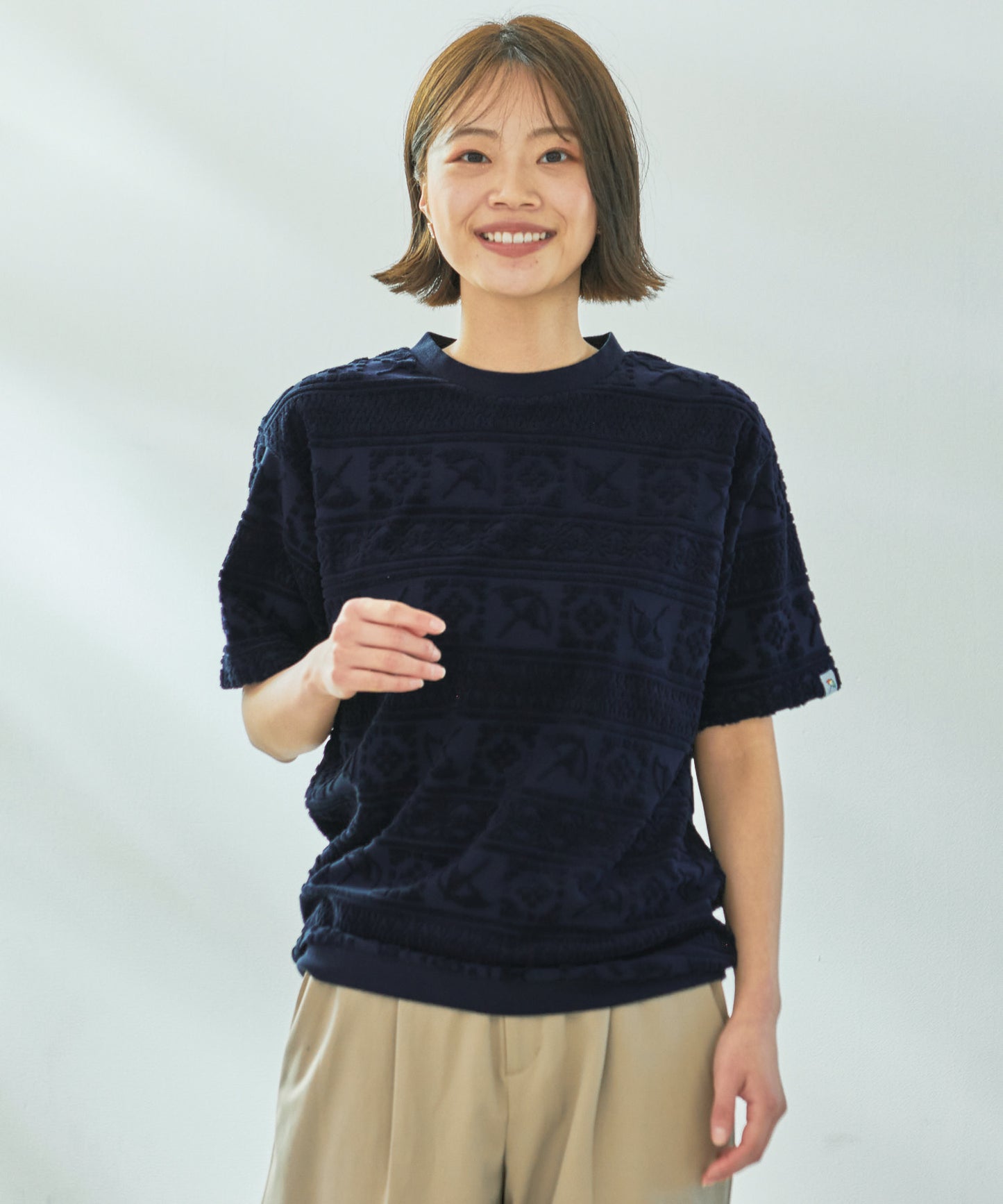 【予約アイテム】シェア アンブレラ パイルジャガードTシャツ