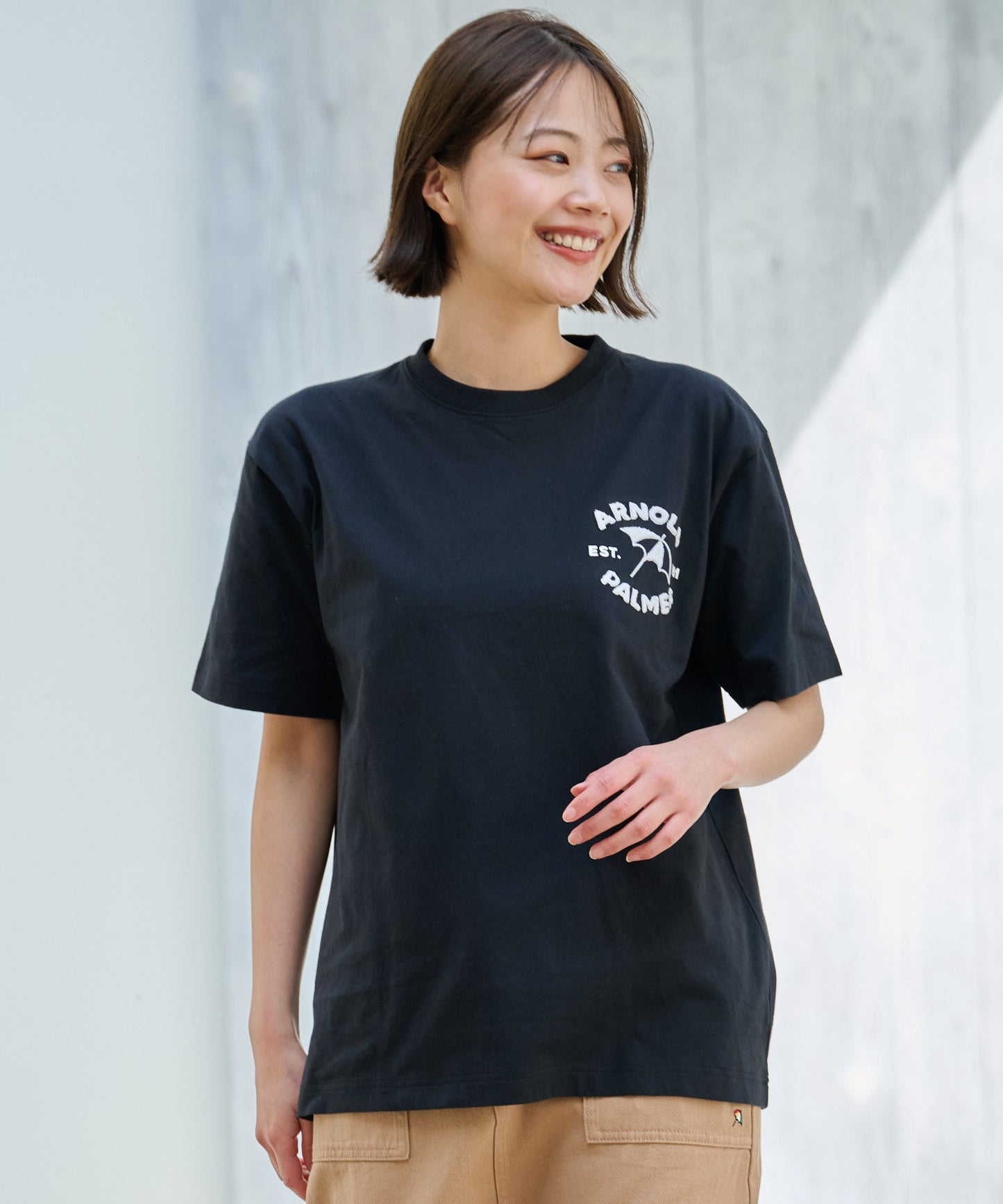 サガラ刺繍 シェア ロゴTシャツ