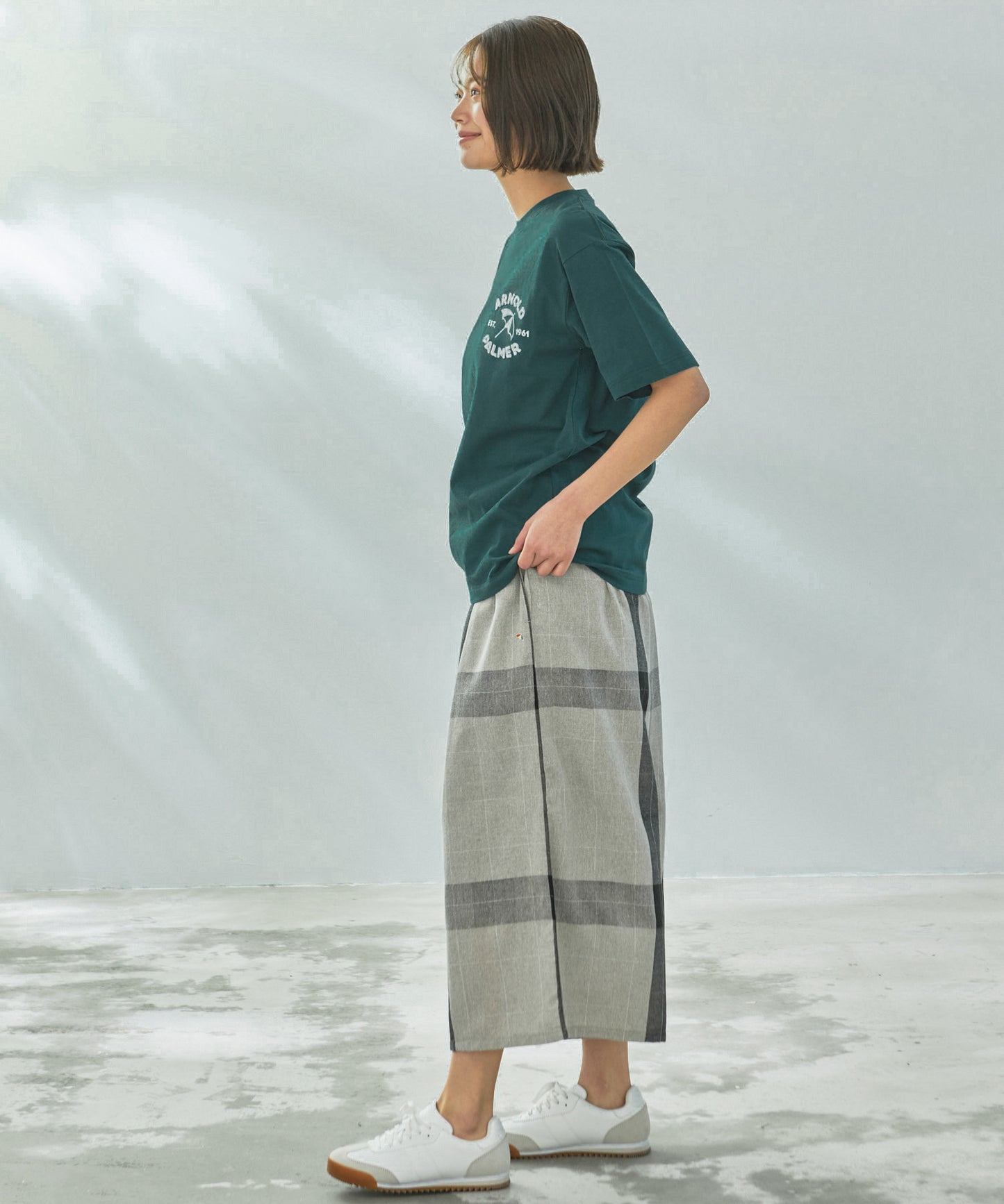 サガラ刺繍 シェア ロゴTシャツ