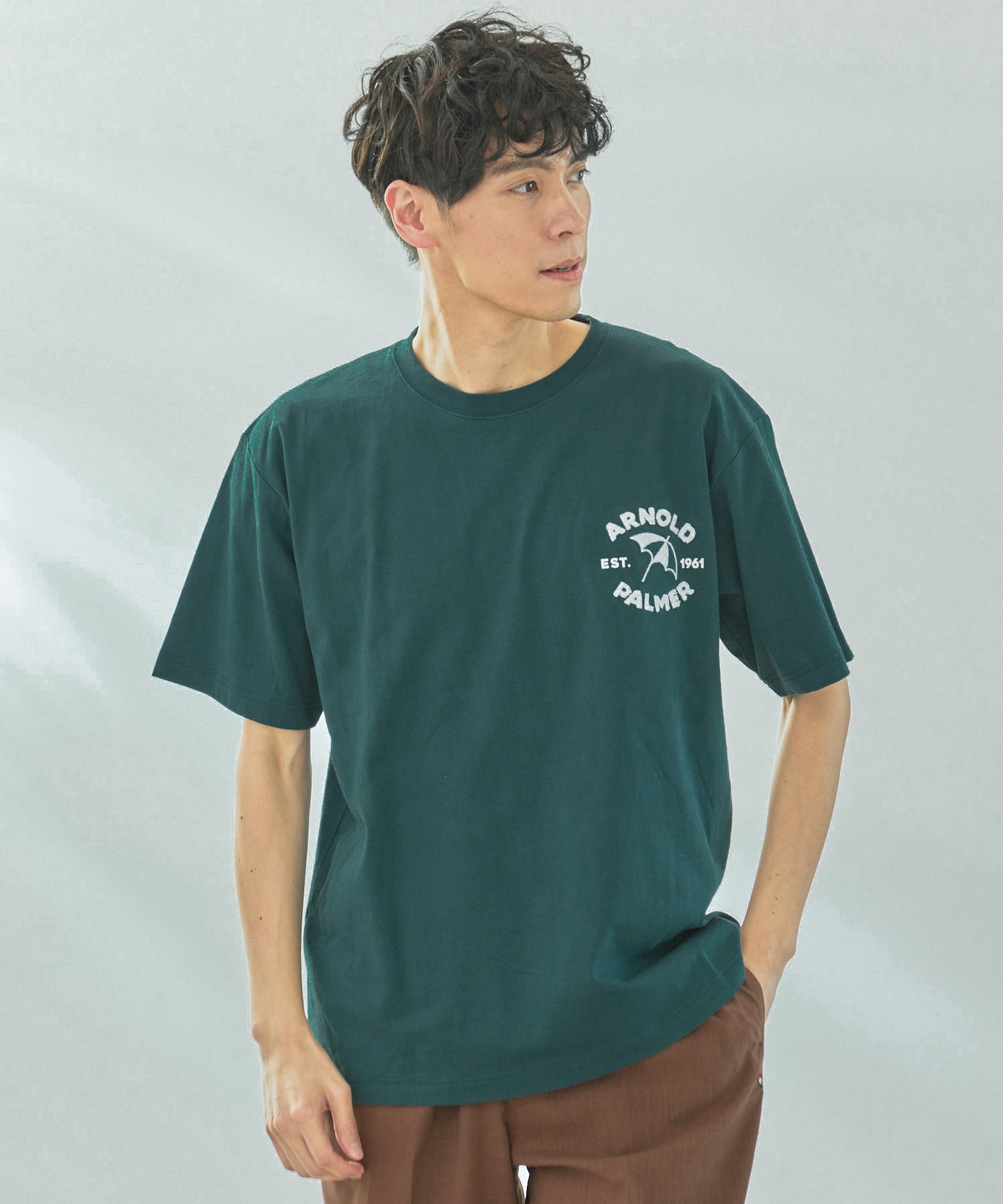 サガラ刺繍 シェア ロゴTシャツ