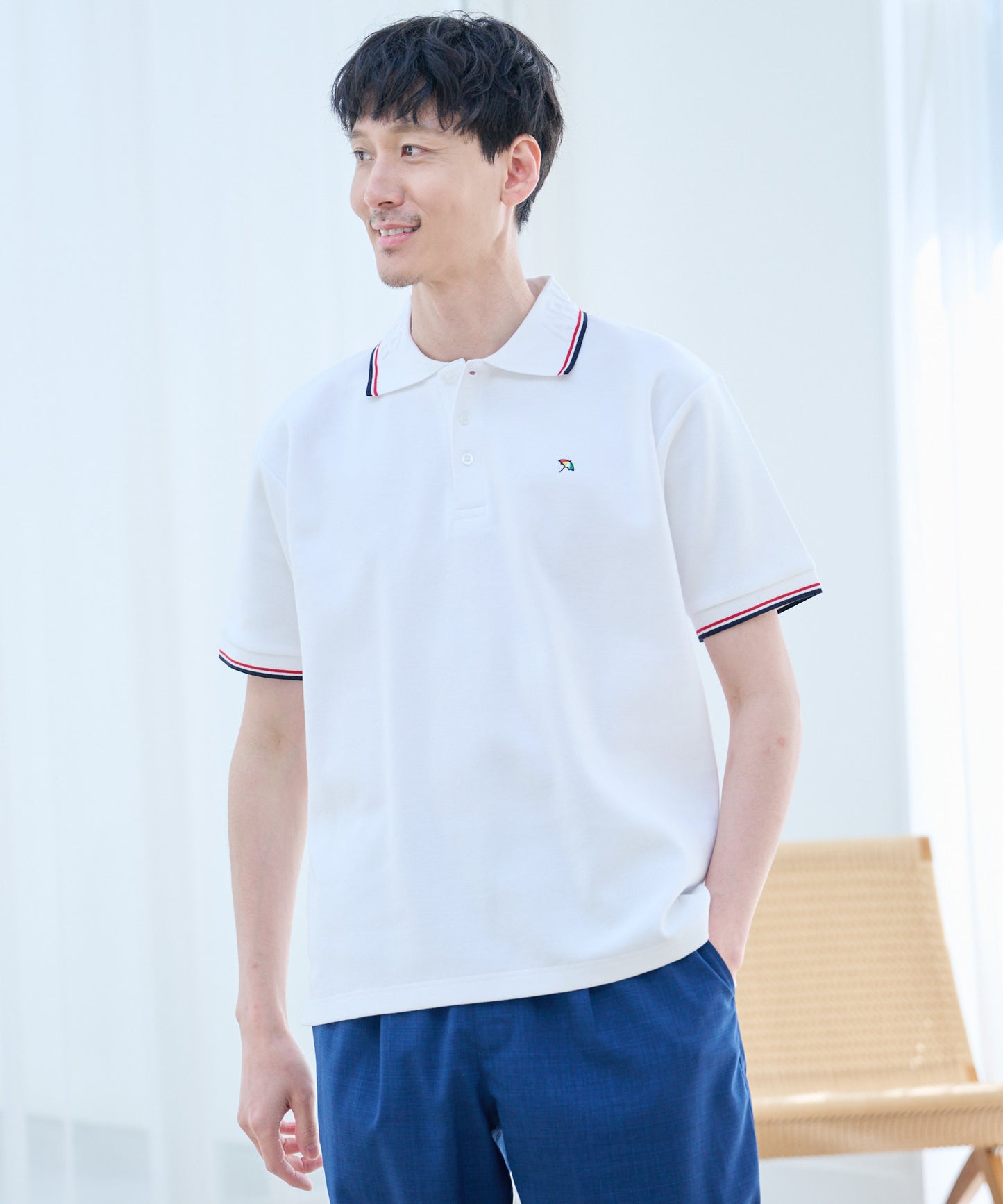 【予約アイテム】シェア APエンボスライン ポロシャツ