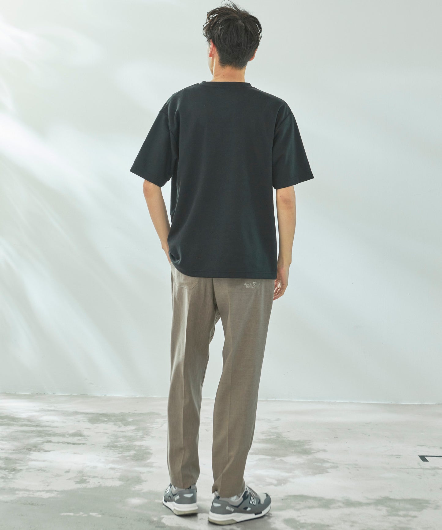 異素材ミックスTシャツ