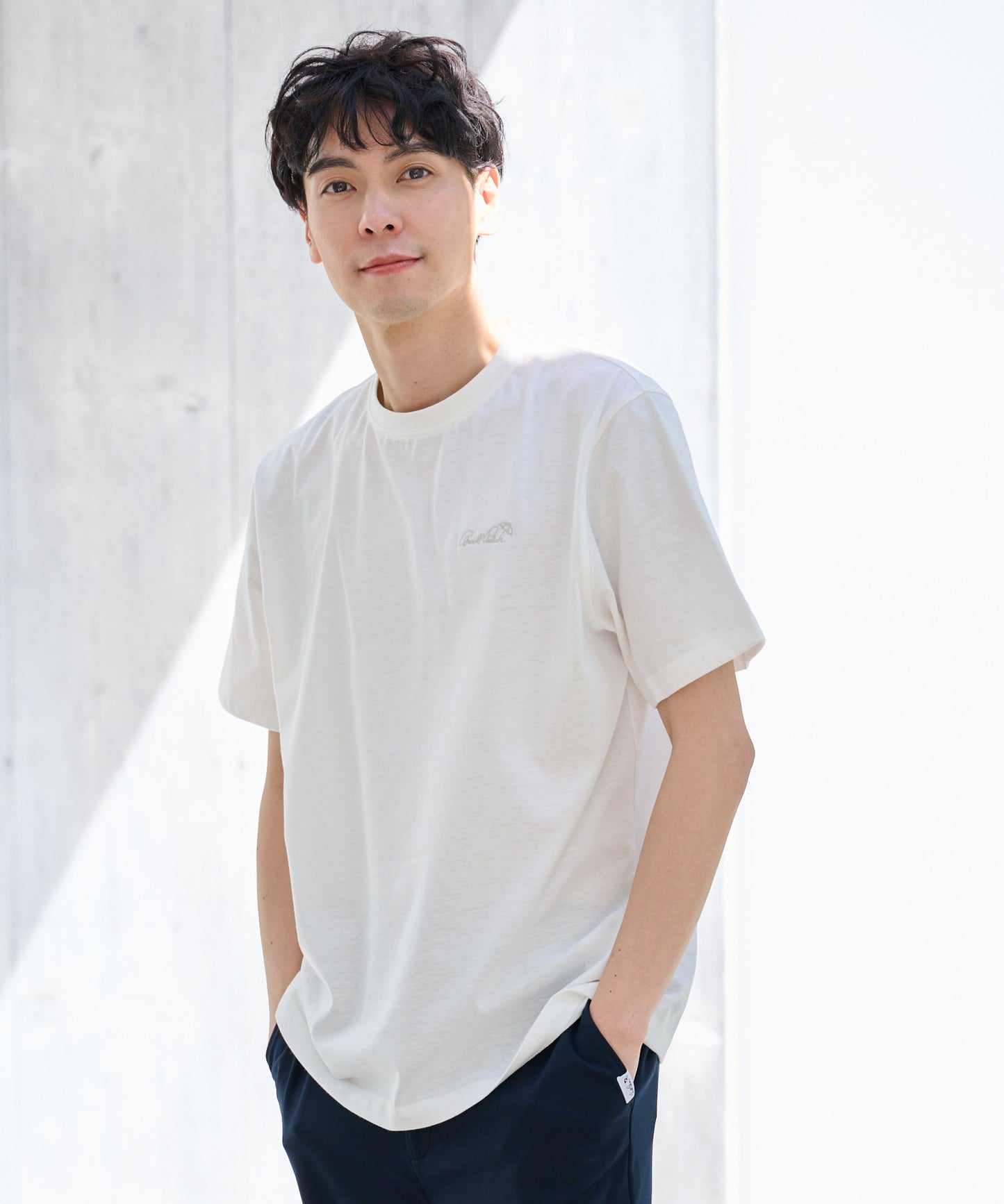 【TIME SALE】メッシュニットシャツカーディガン+Tシャツセット