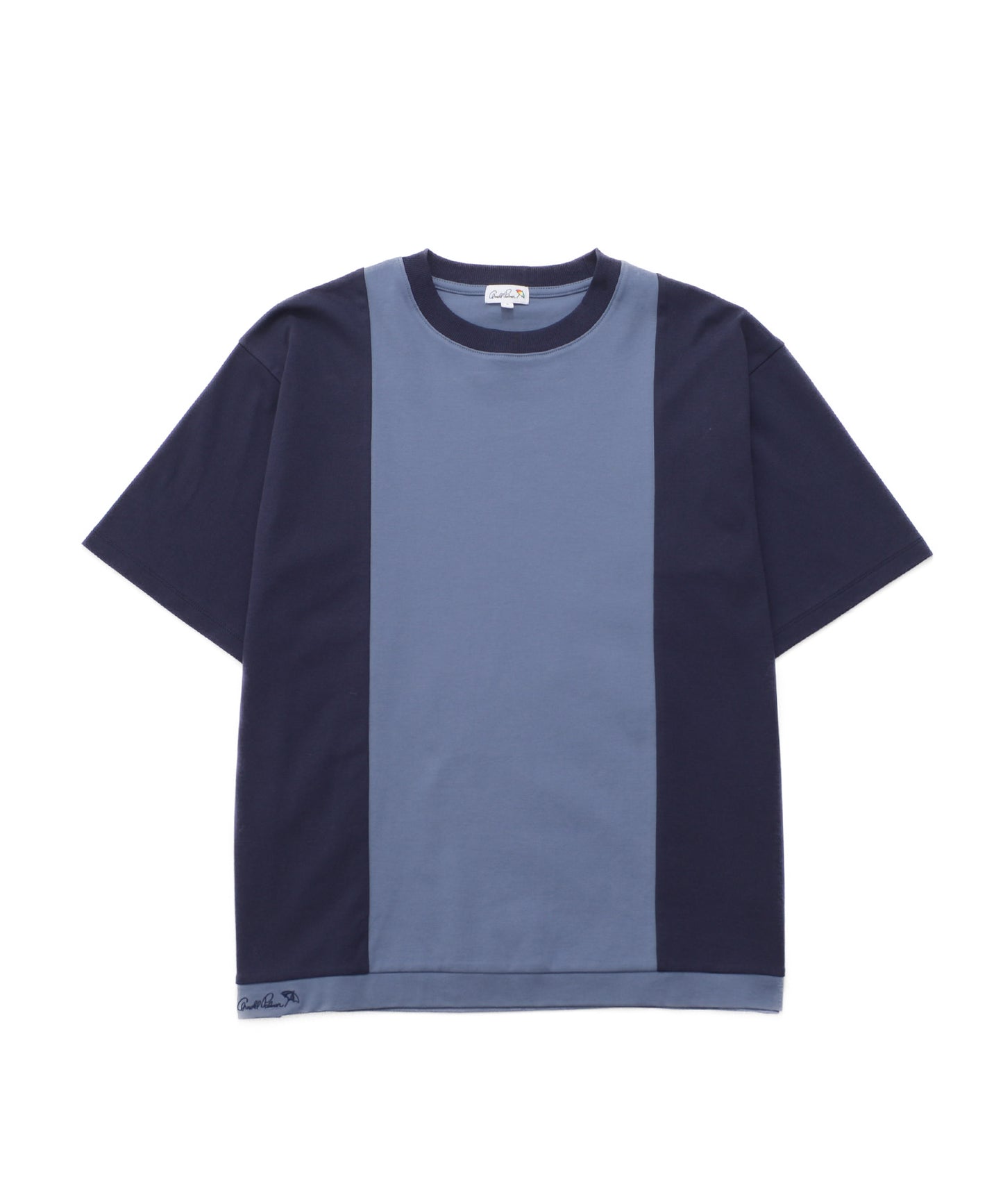コンパクトスムース ブロッキング Tシャツ