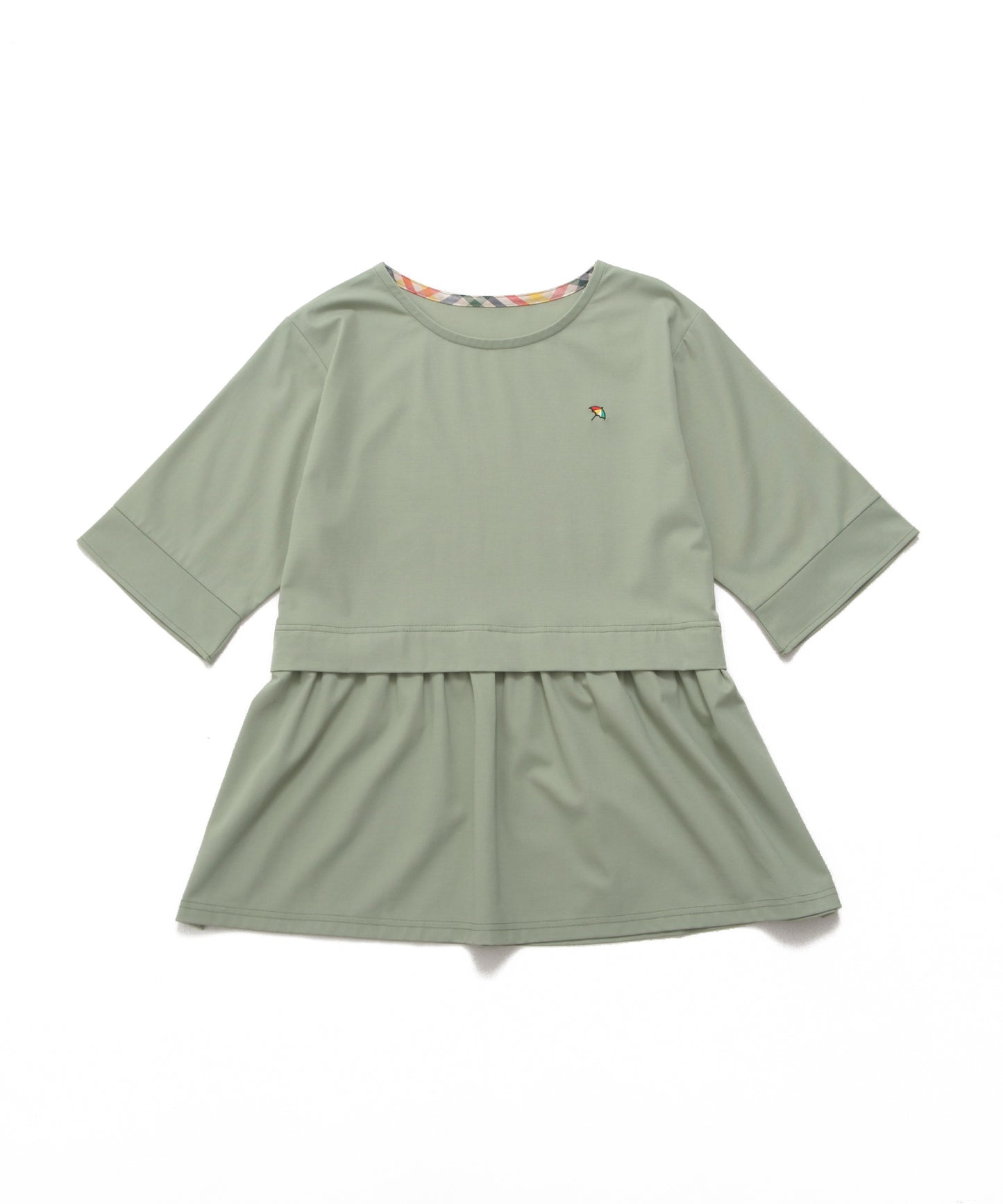 レイヤードスリーブチュニック