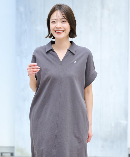 Arnold Palmer さらラクカットソー スキッパーワンピース