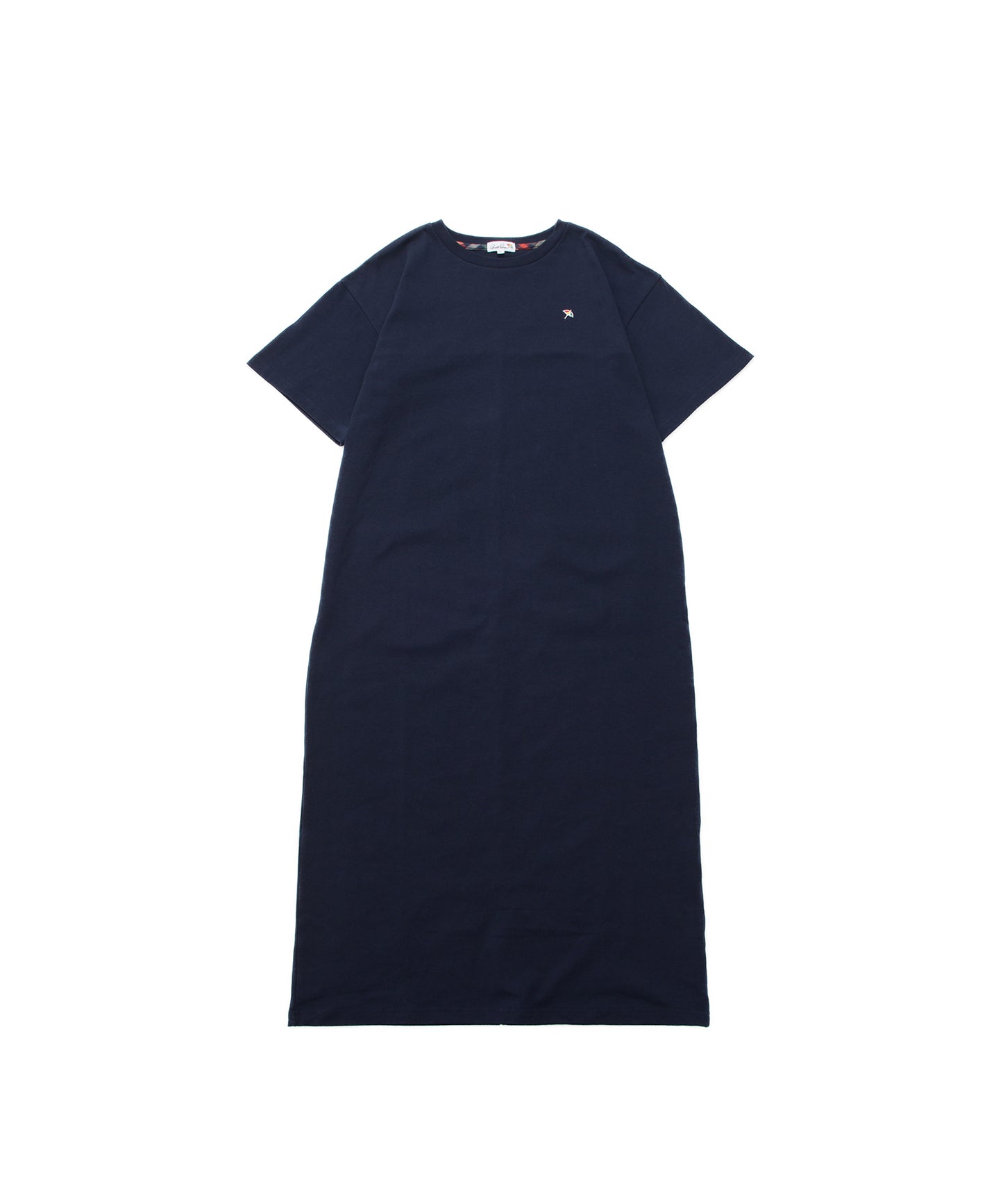 バックロゴ Tシャツワンピース