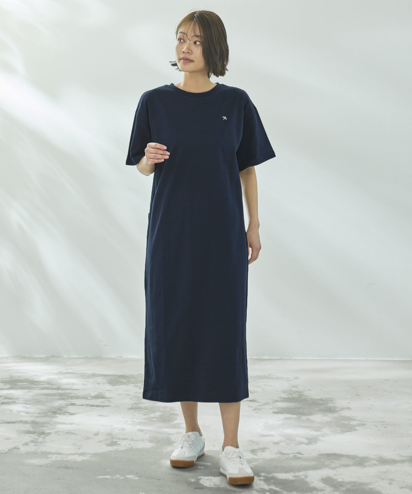 【TIME SALE】バックロゴ Tシャツワンピース