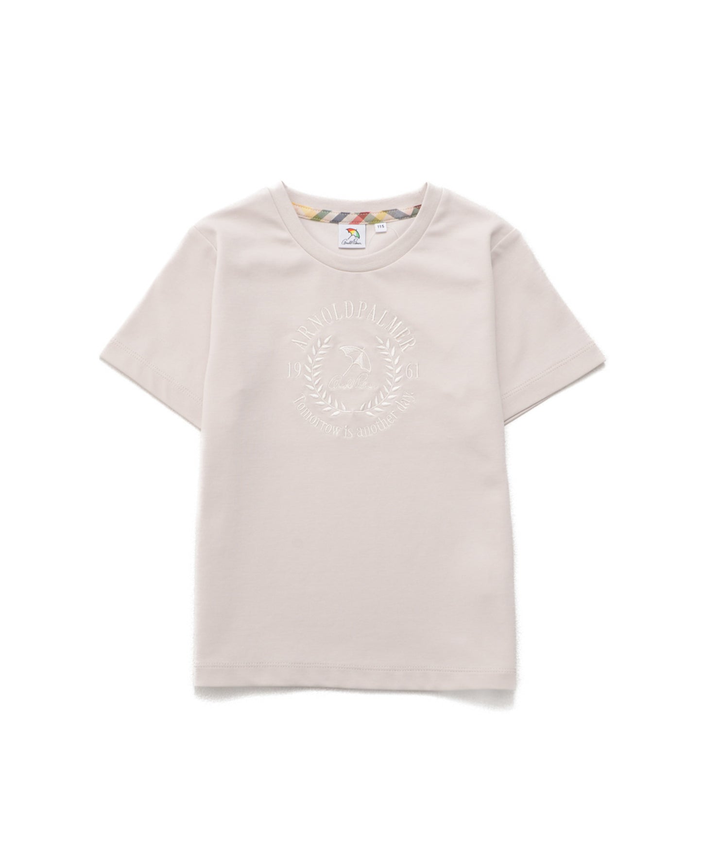 【汗染み防止】シルケットモクロディロゴ刺繍Tシャツ【キッズ】