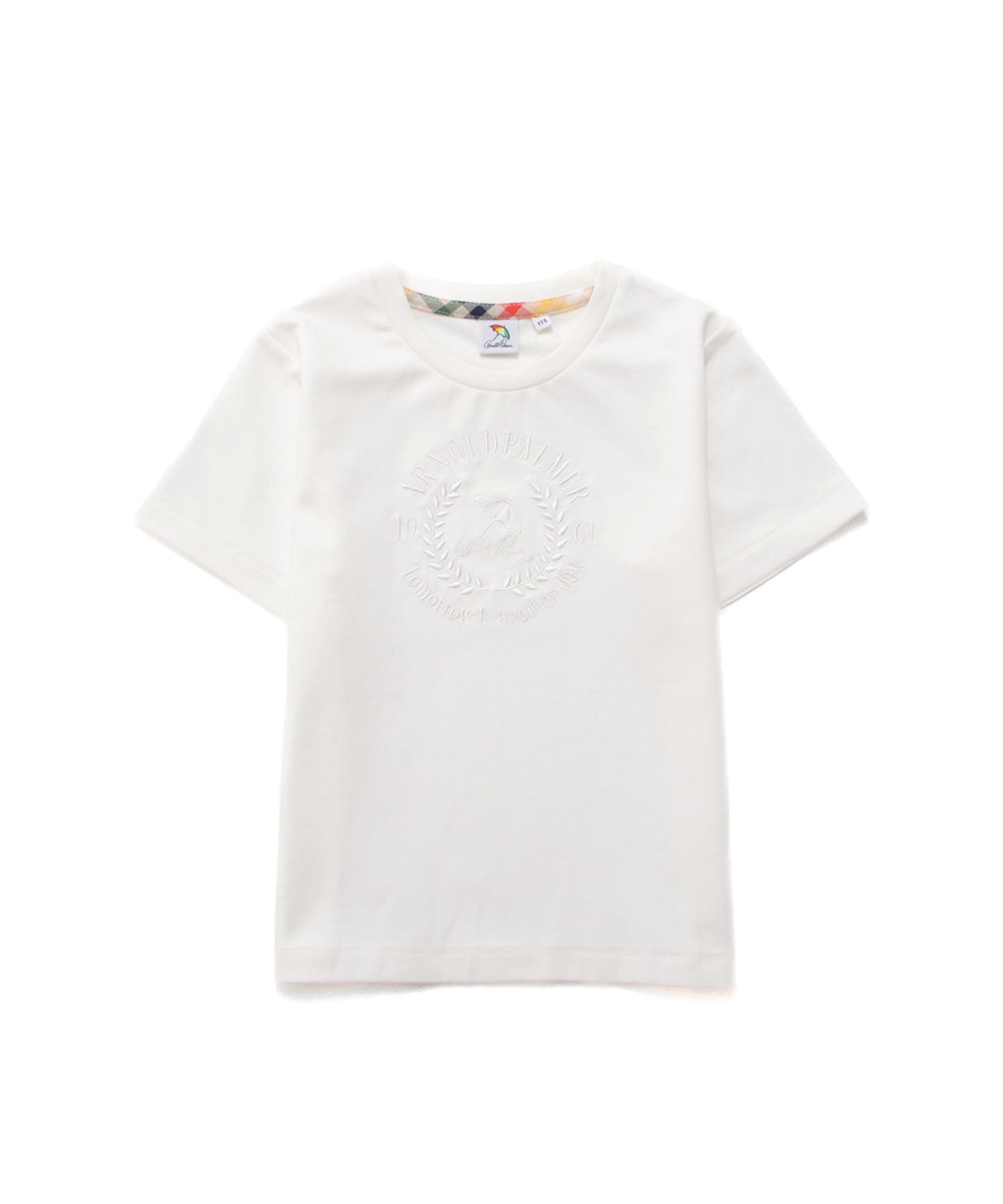 【汗染み防止】シルケットモクロディロゴ刺繍Tシャツ【キッズ】