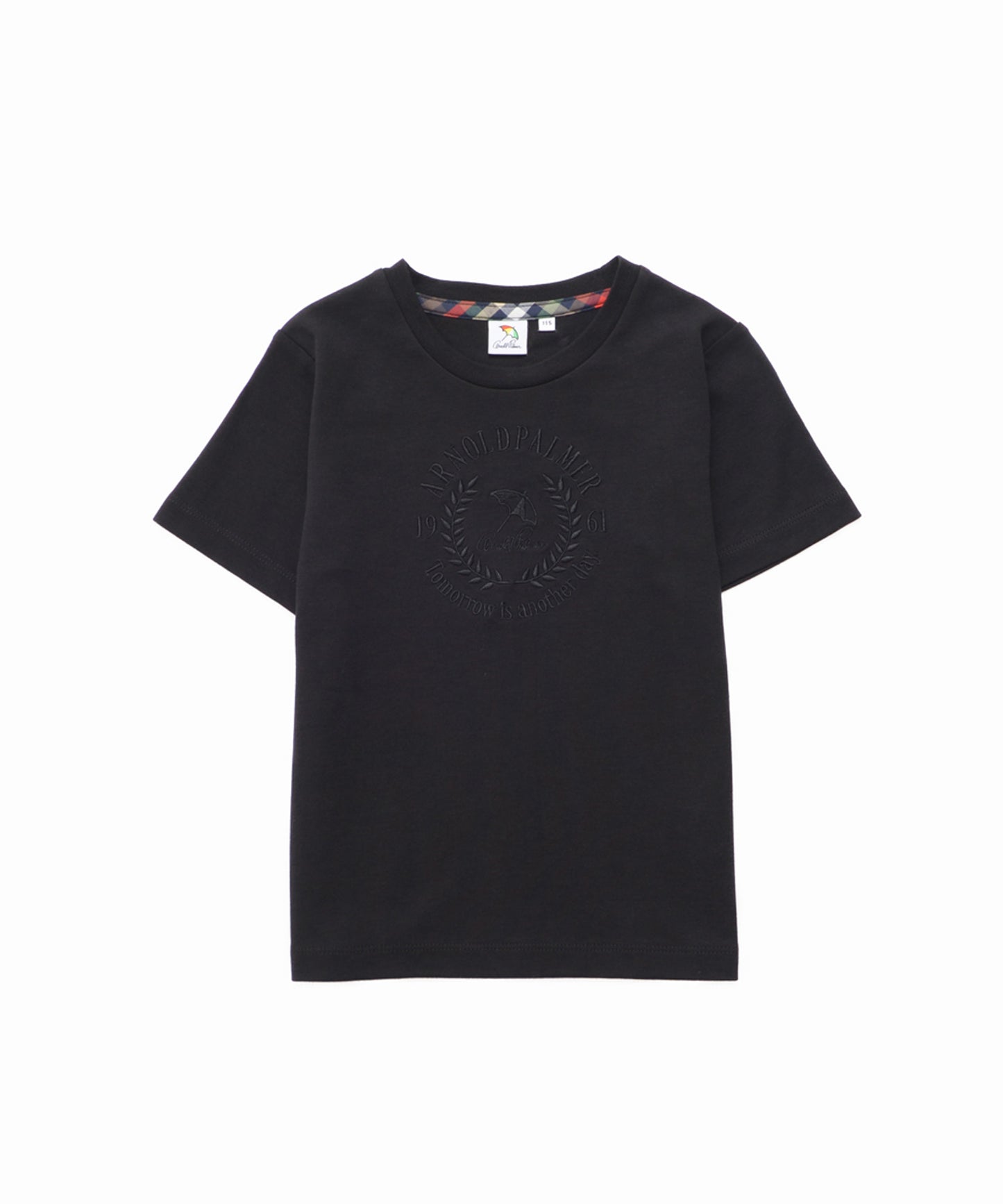 【汗染み防止】シルケットモクロディロゴ刺繍Tシャツ【キッズ】
