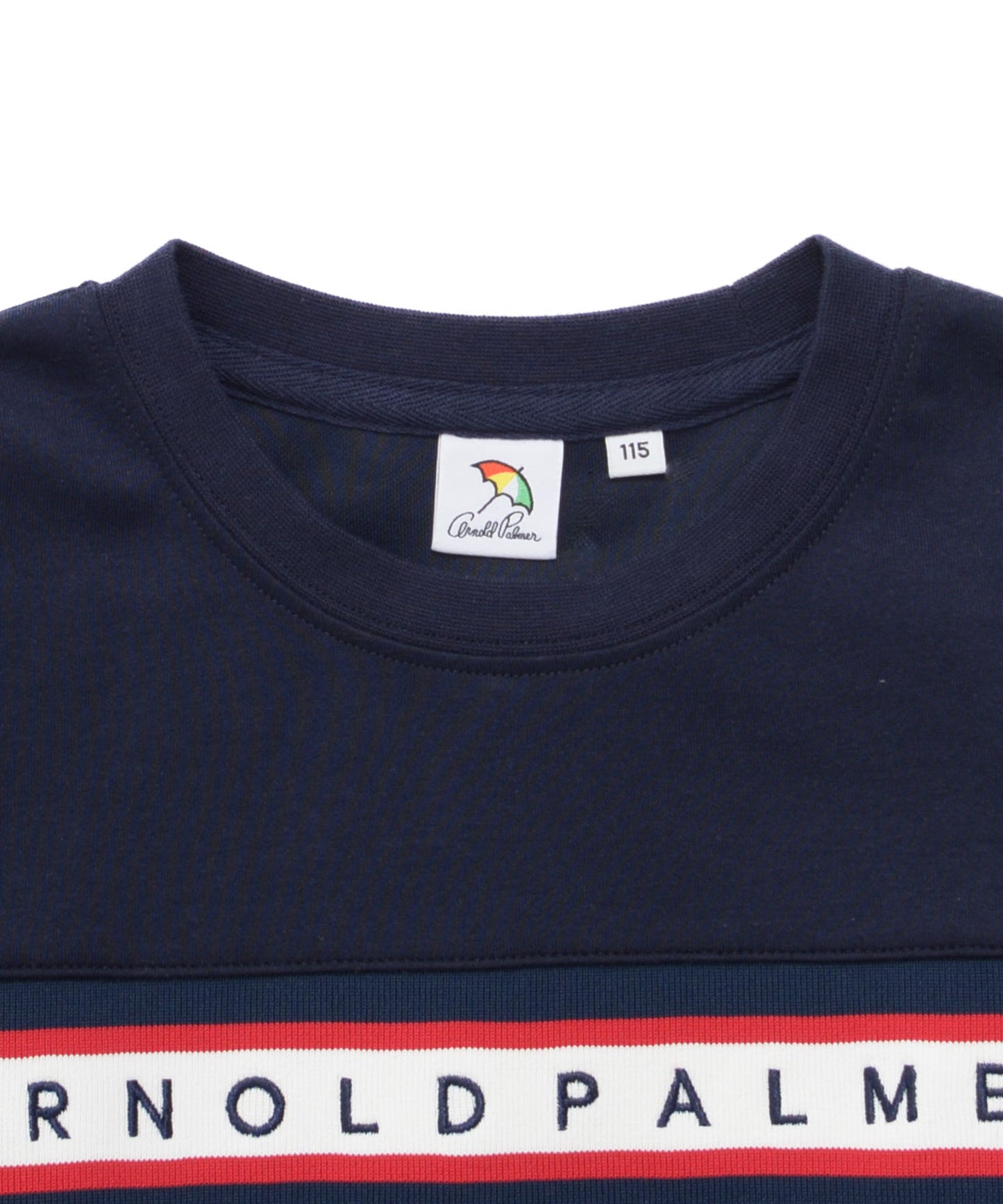 【汗染み防止】パネルリブラインTシャツ【キッズ】