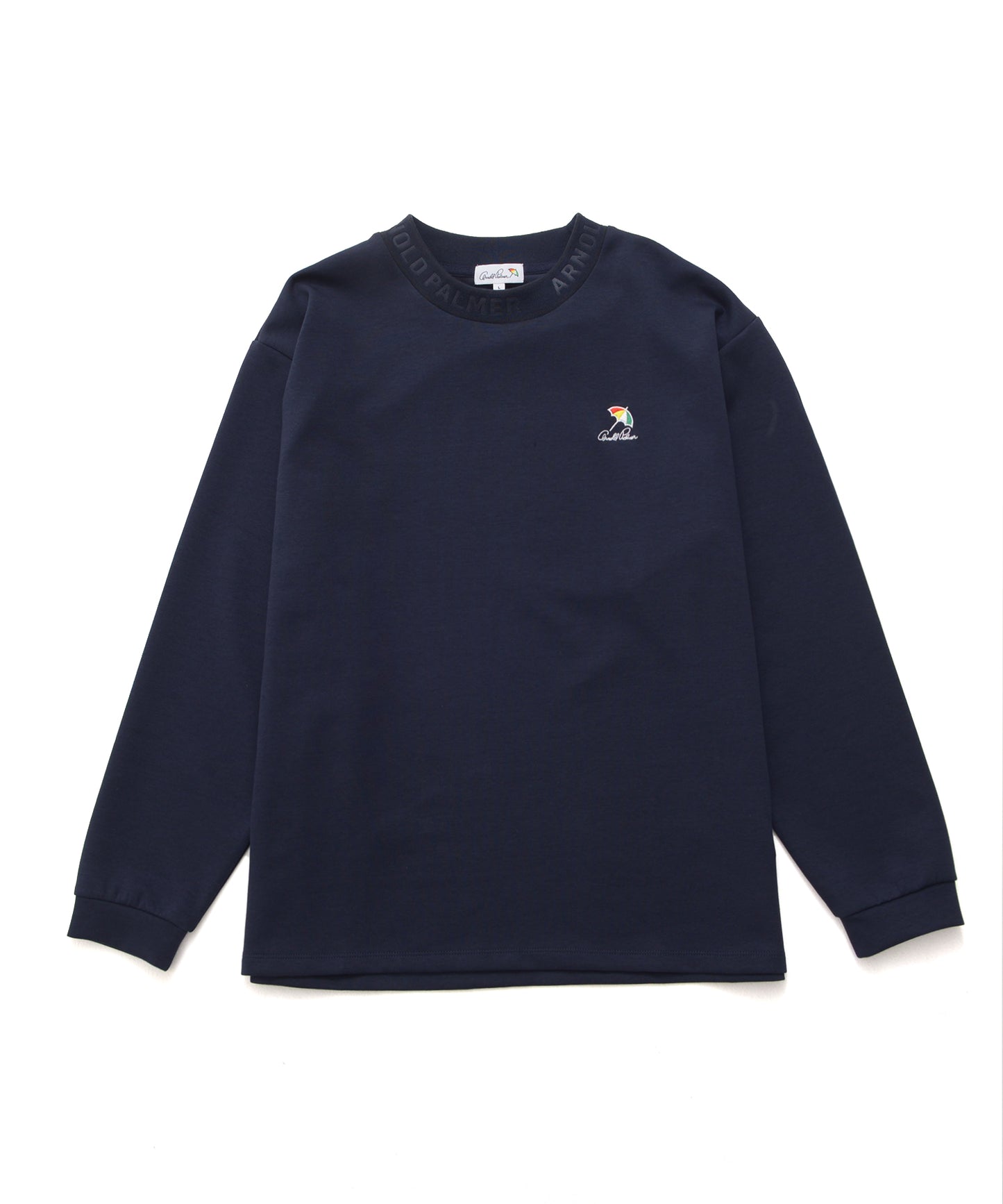 ストレッチポンチ シェア 衿ロゴロングTシャツ