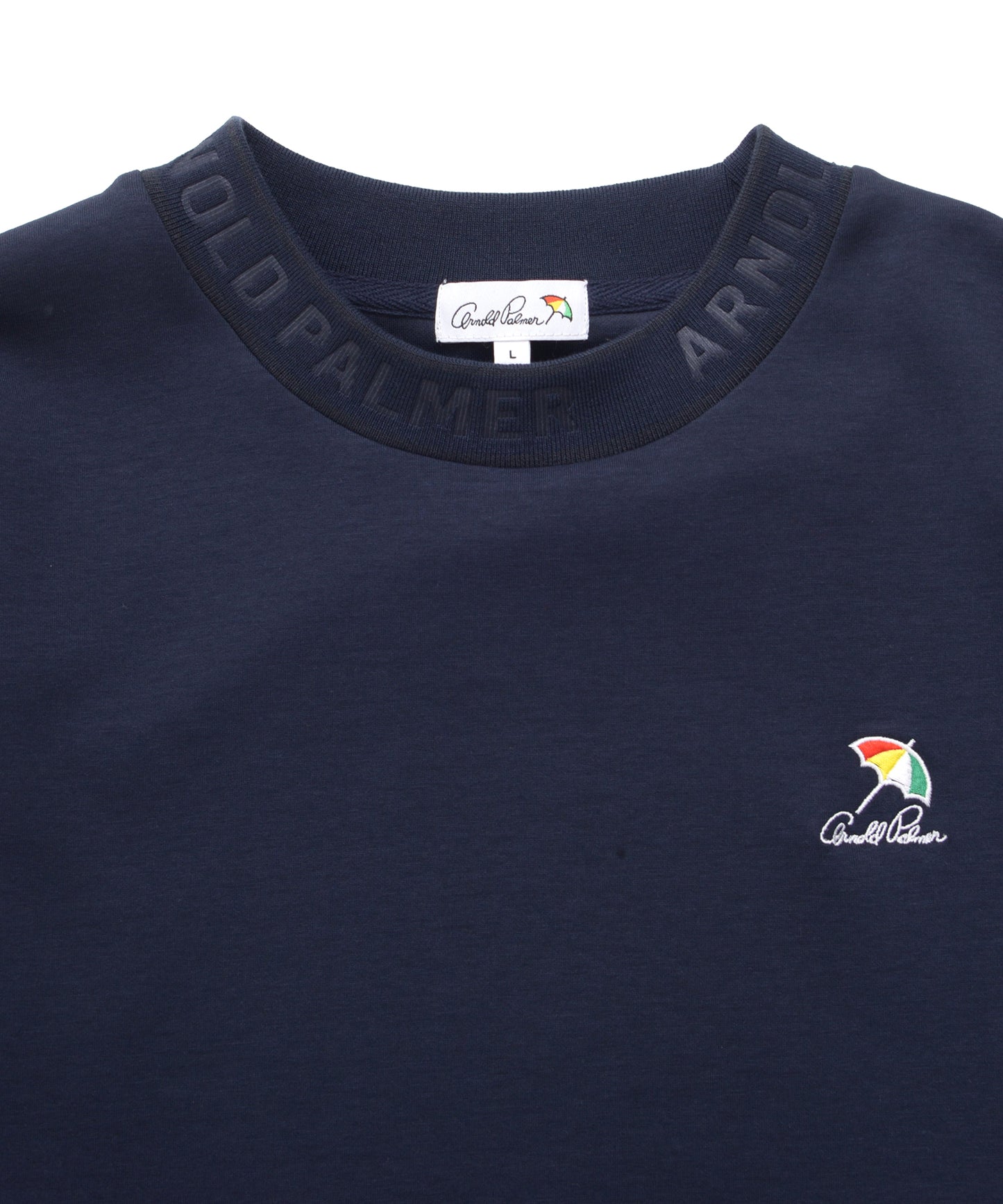 ストレッチポンチ シェア 衿ロゴロングTシャツ